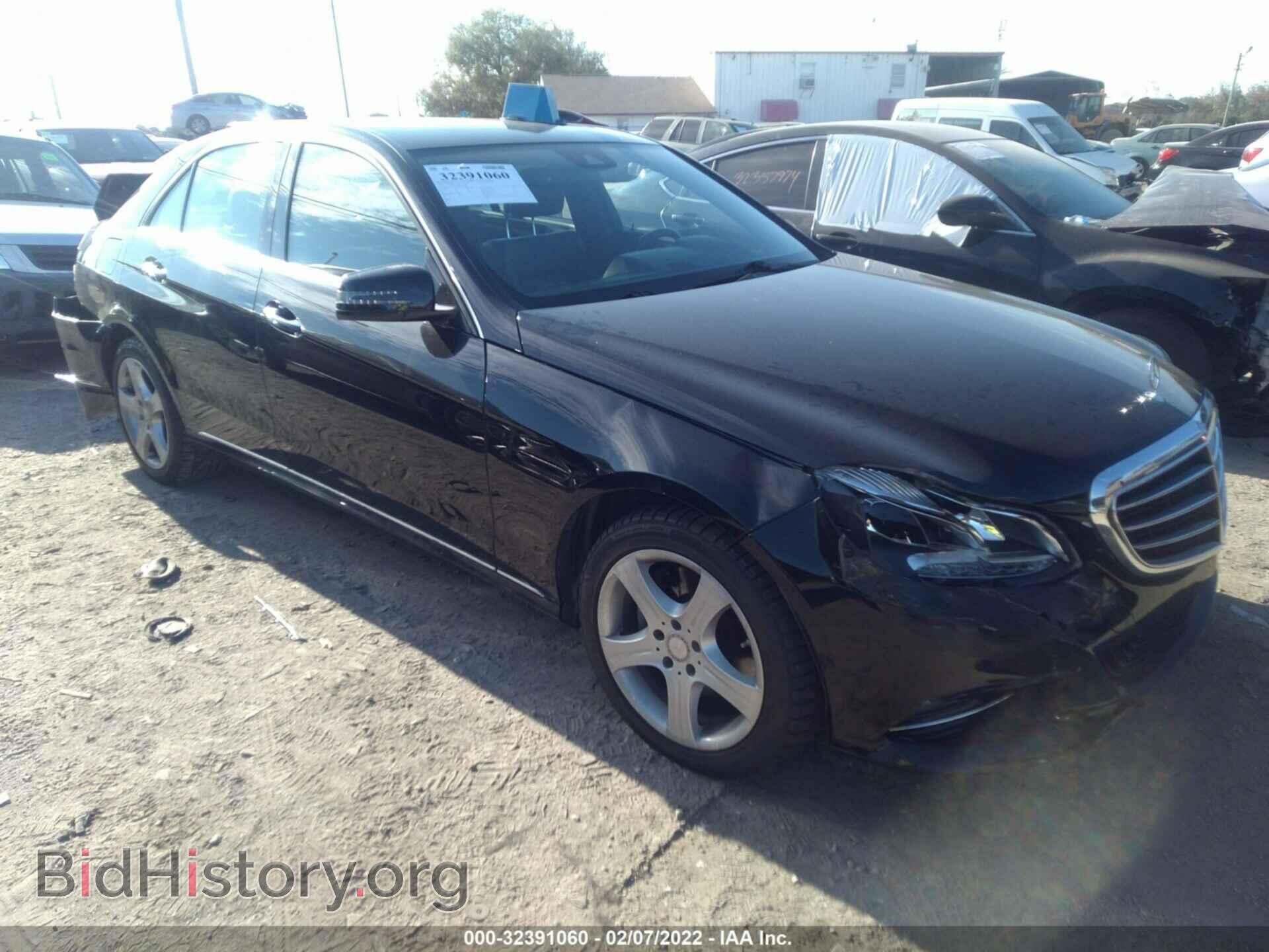 Photo WDDHF5KBXEA952668 - MERCEDES-BENZ E-CLASS 2014