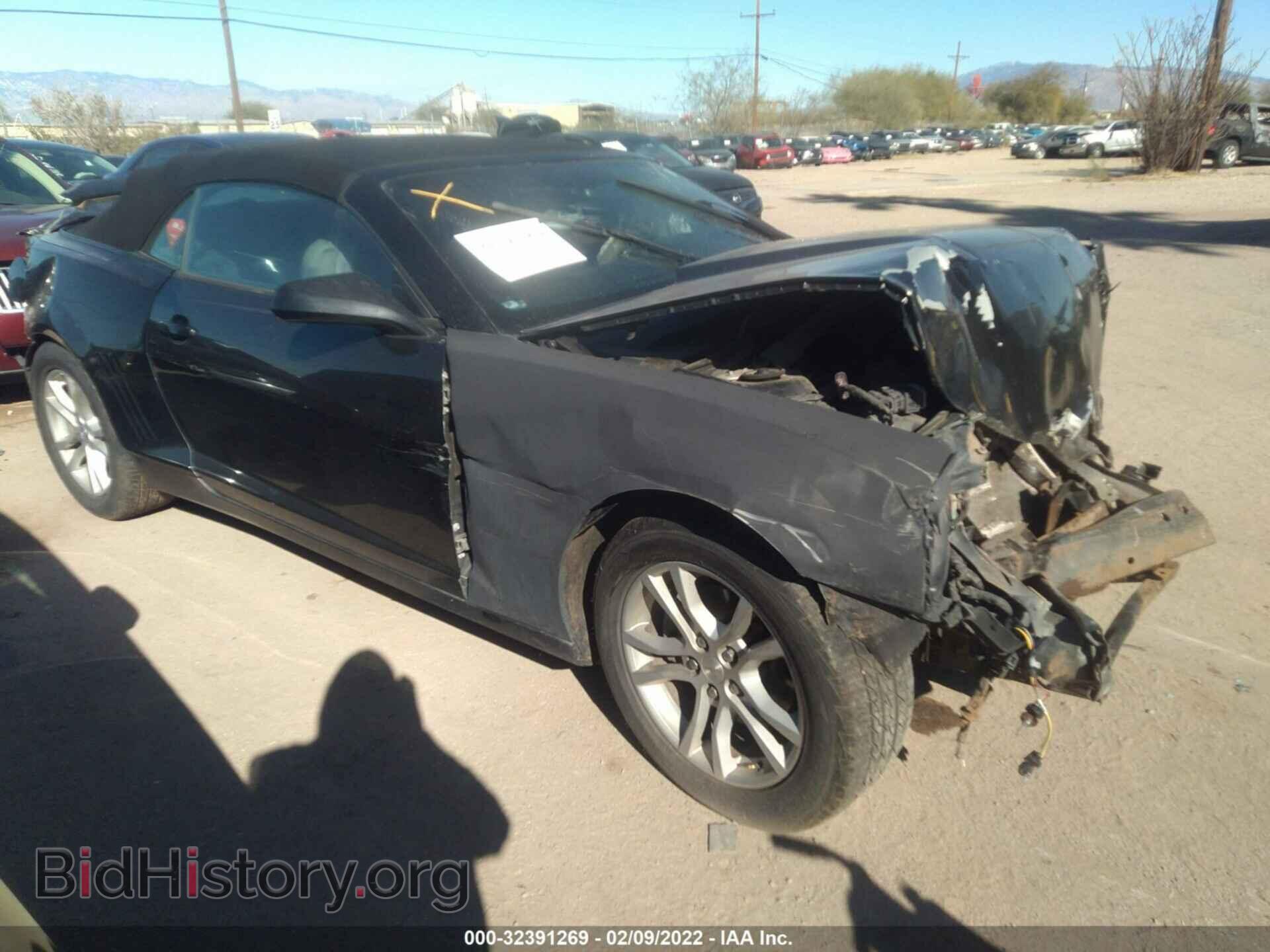 Photo 2G1FB3D30E9128240 - CHEVROLET CAMARO 2014