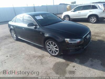 2015 Audi A4 Premium, black — VIN WAUBFAFL3FA068887, IAAI