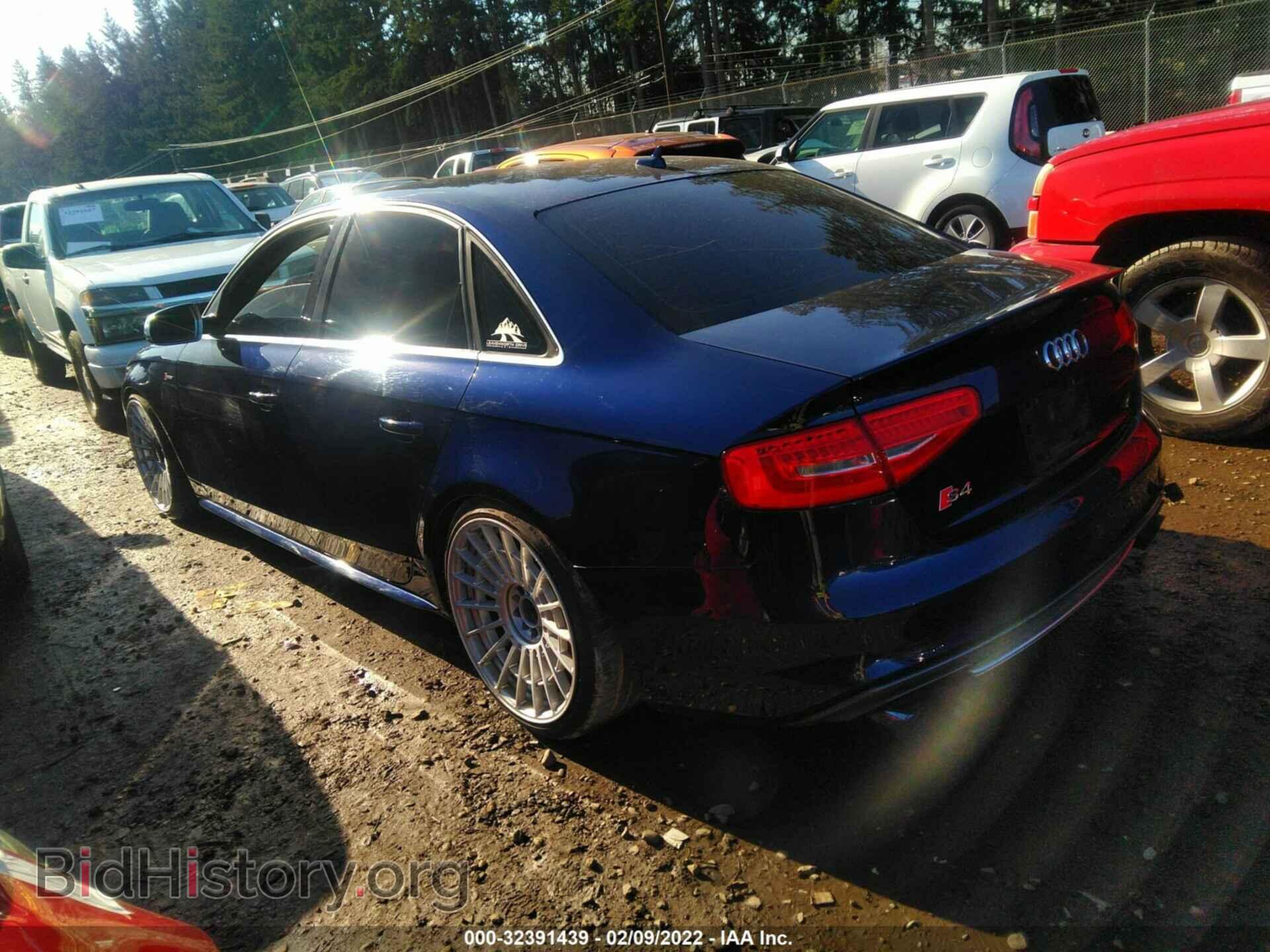 2014 AUDI S4 - VIN: WAUBGAFL6EA077322 - Фото 3