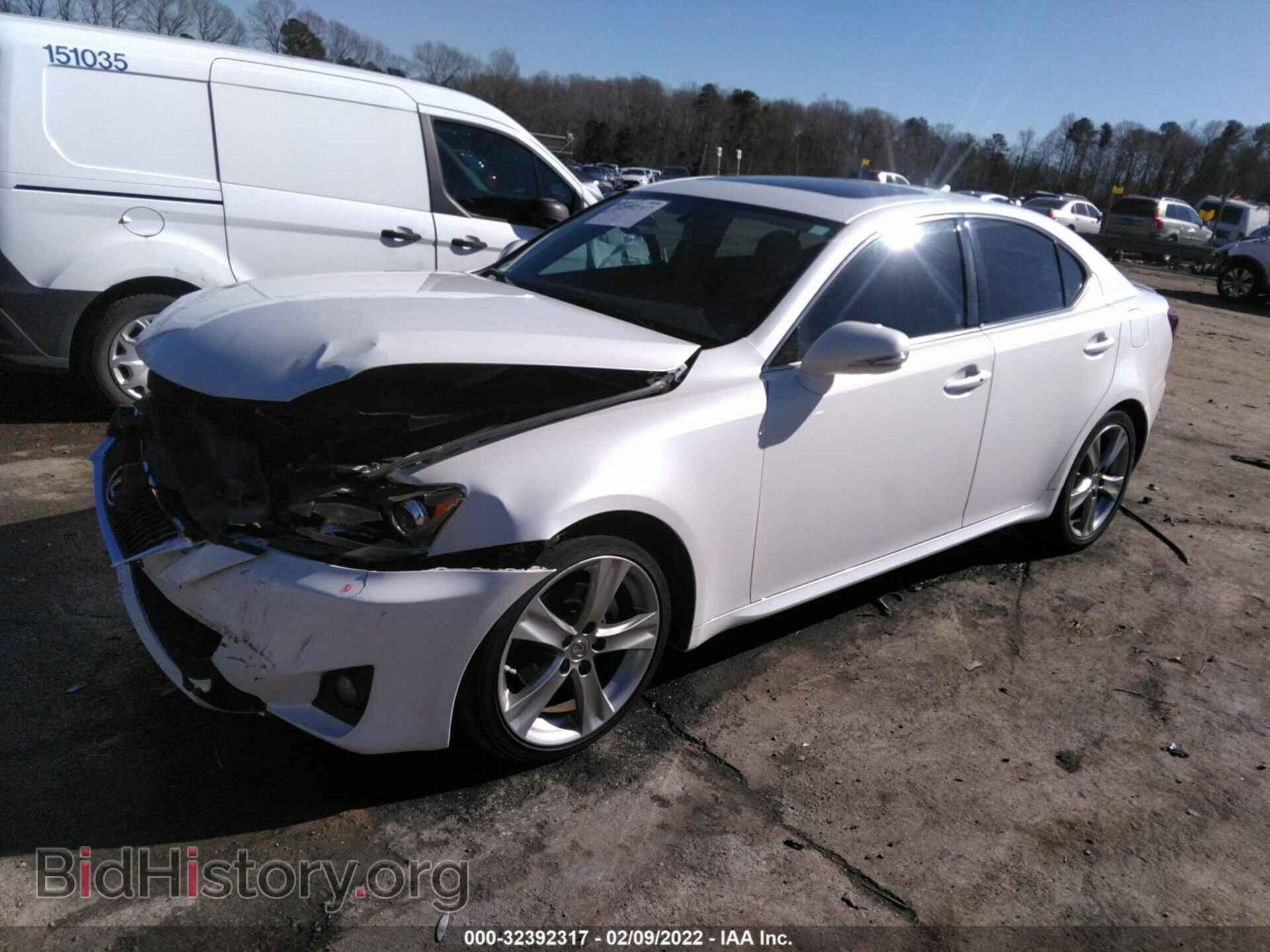 2012 LEXUS IS 250 - VIN: JTHBF5C25C5166859 - Фото 2