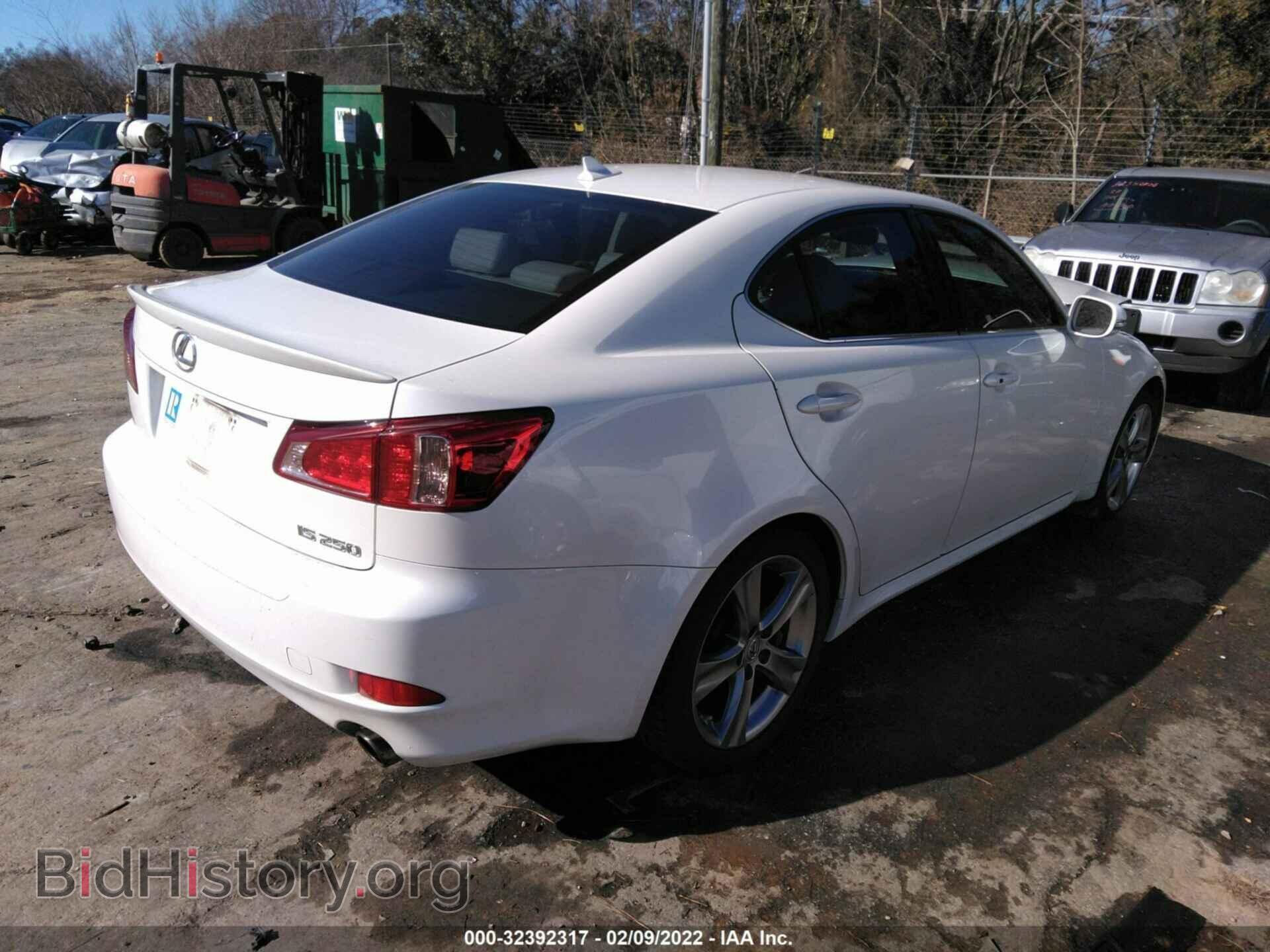 2012 LEXUS IS 250 - VIN: JTHBF5C25C5166859 - Фото 4