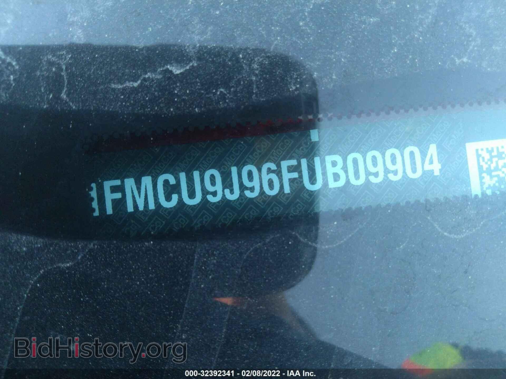 2015 FORD ESCAPE - VIN: 1FMCU9J96FUB09904 - Фото 9