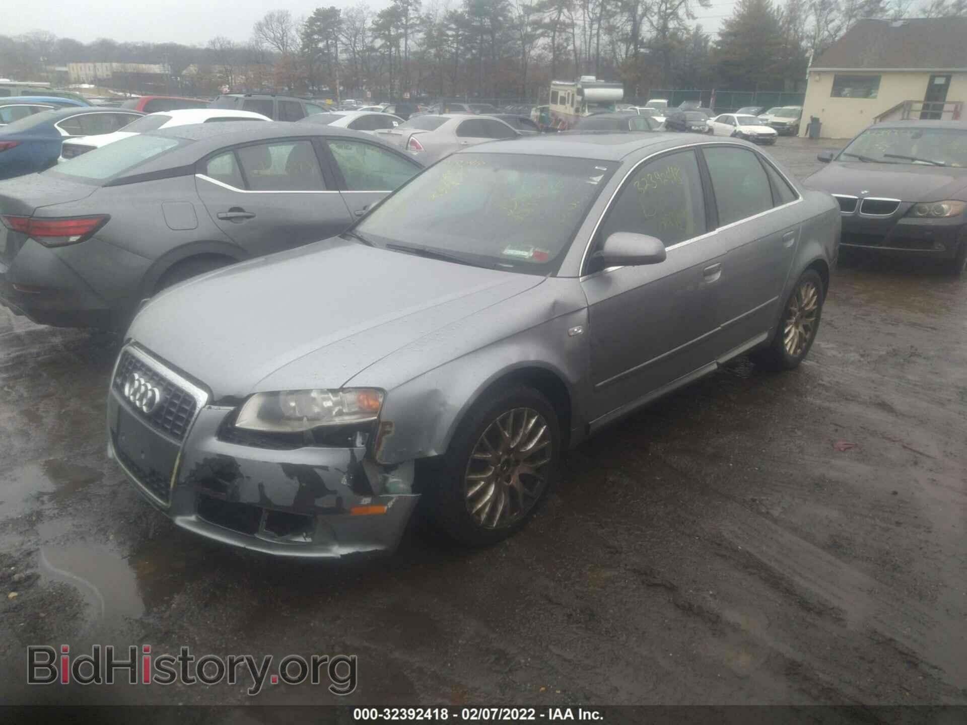 2008 AUDI A4 - VIN: WAUDF78E28A169917 - Фото 2