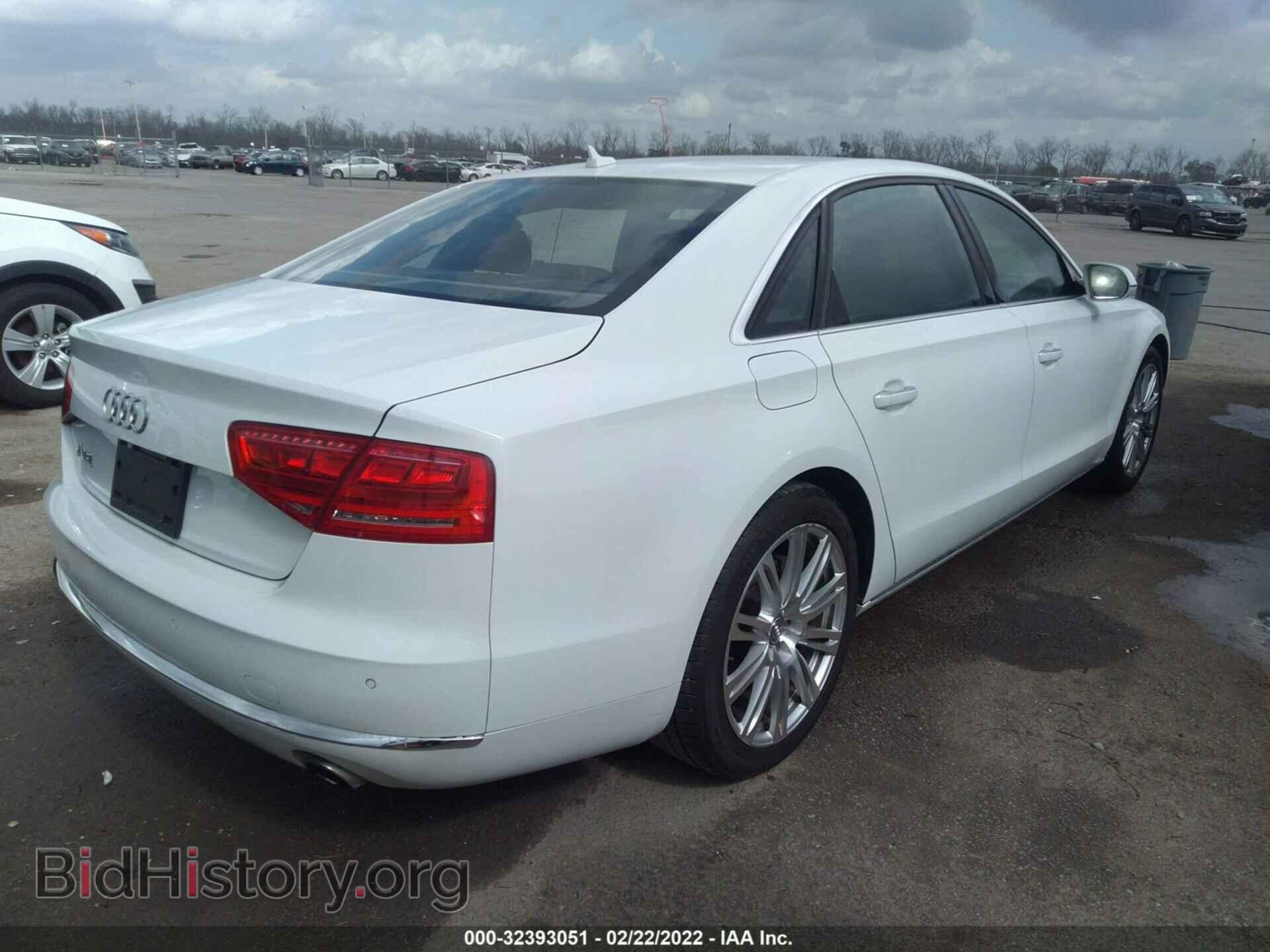 2013 AUDI A8 L - VIN: WAURGAFD1DN004714 - Фото 4