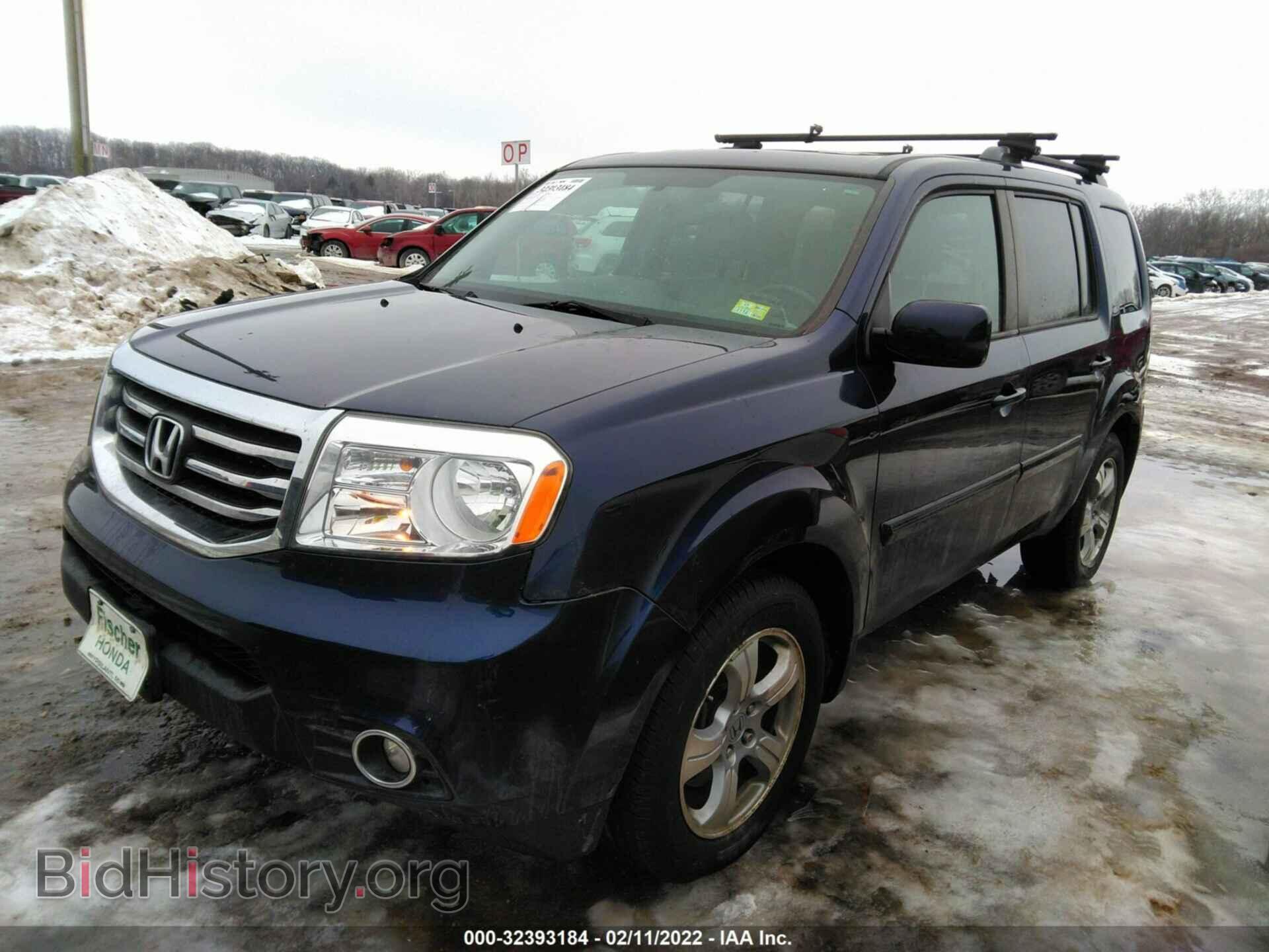 2014 HONDA PILOT - VIN: 5FNYF4H70EB015777 - Фото 2