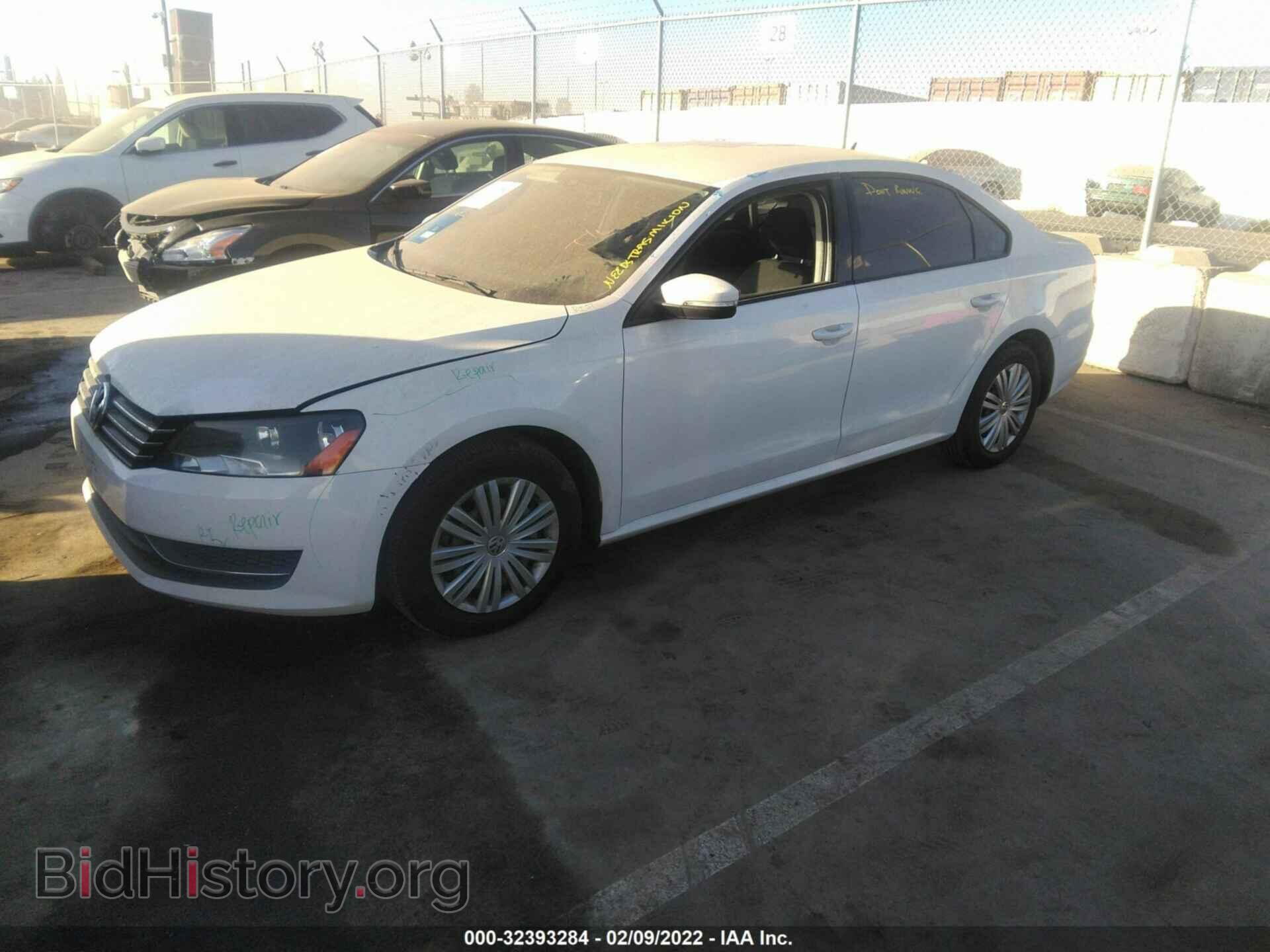 2014 VOLKSWAGEN PASSAT - VIN: 1VWAP7A35EC002590 - Фото 2