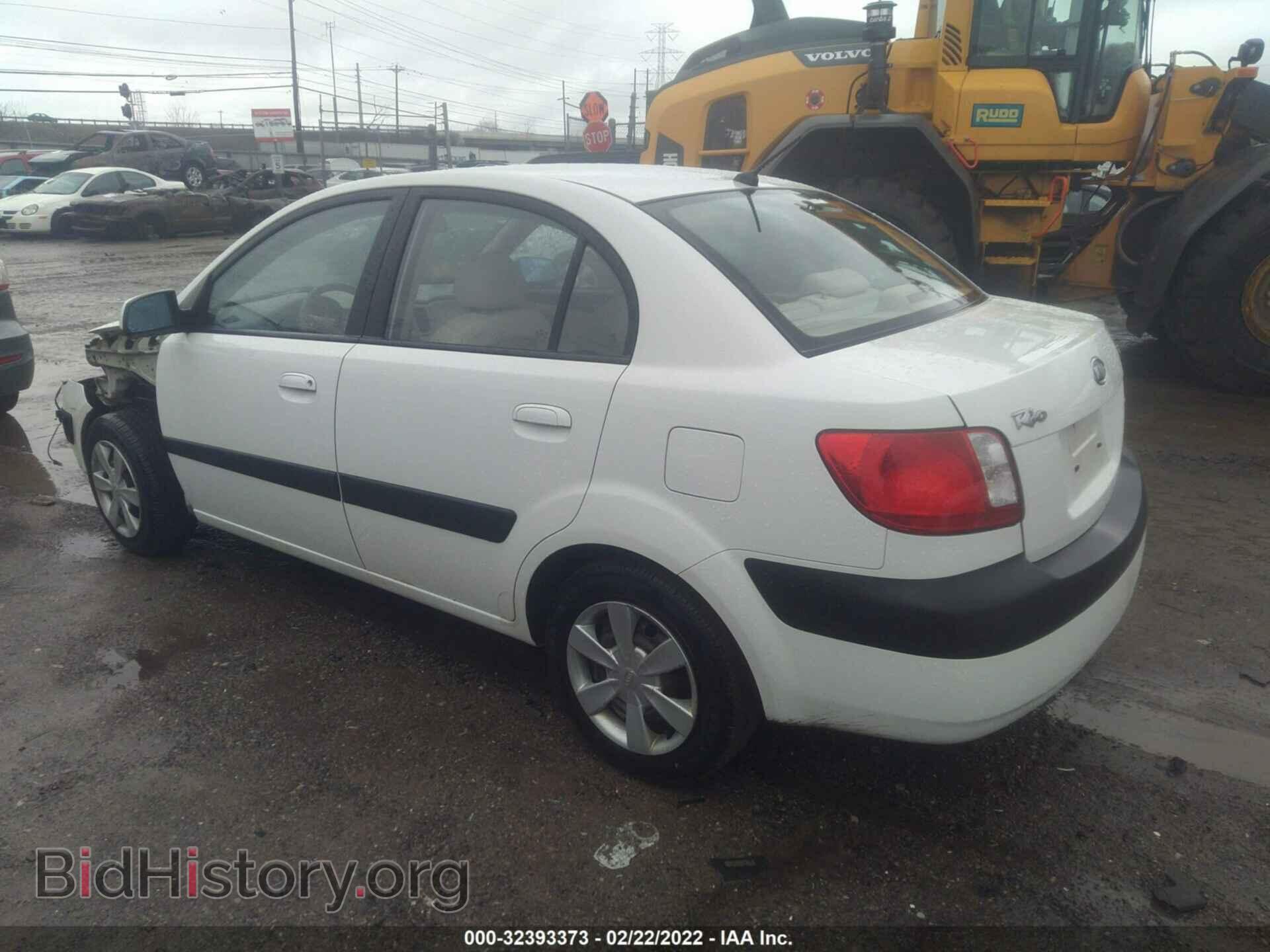 2007 KIA RIO - VIN: KNADE123676222191 - Фото 2