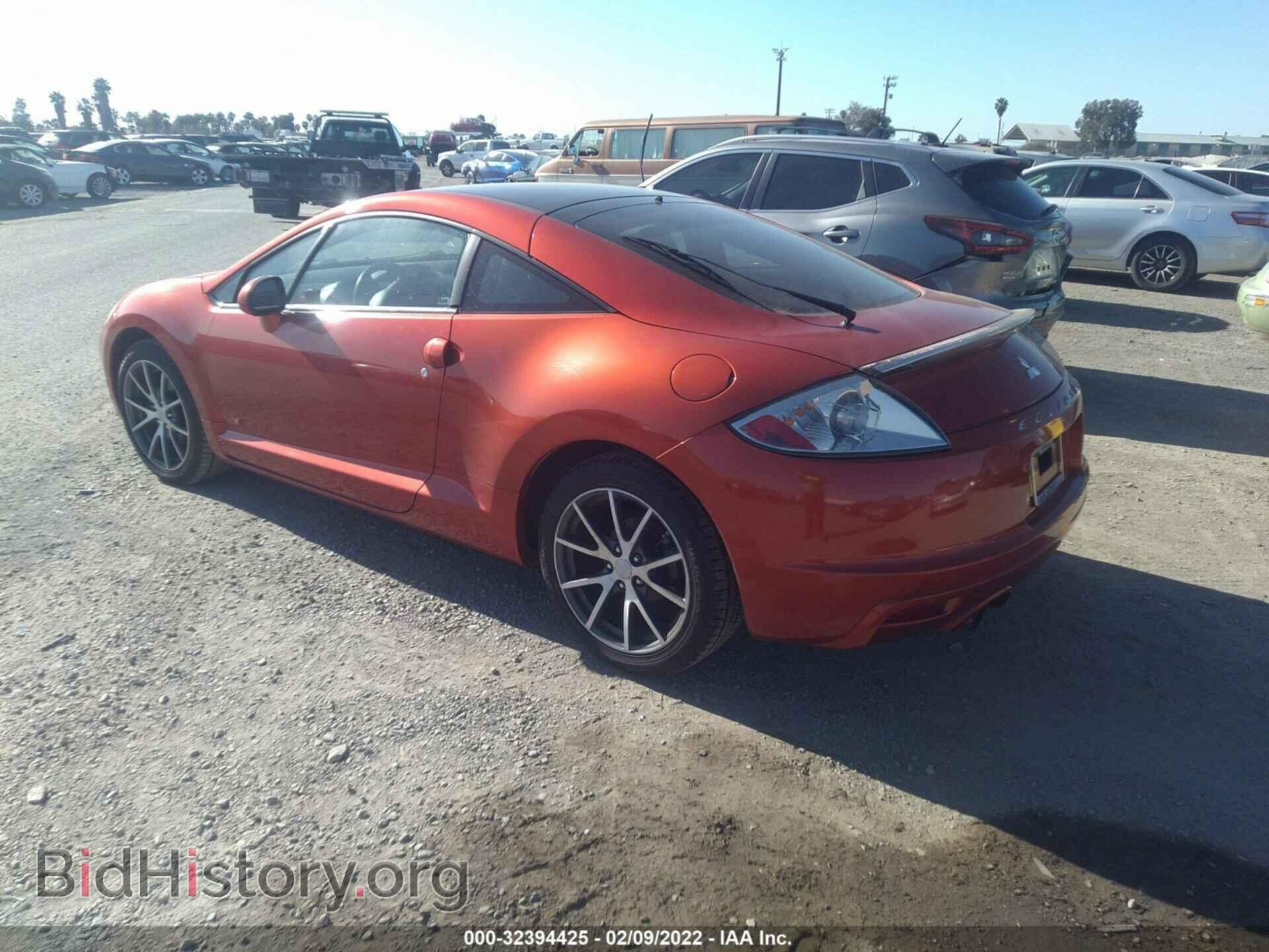2012 MITSUBISHI ECLIPSE - VIN: 4A31K5DF6CE005380 - Photo 3