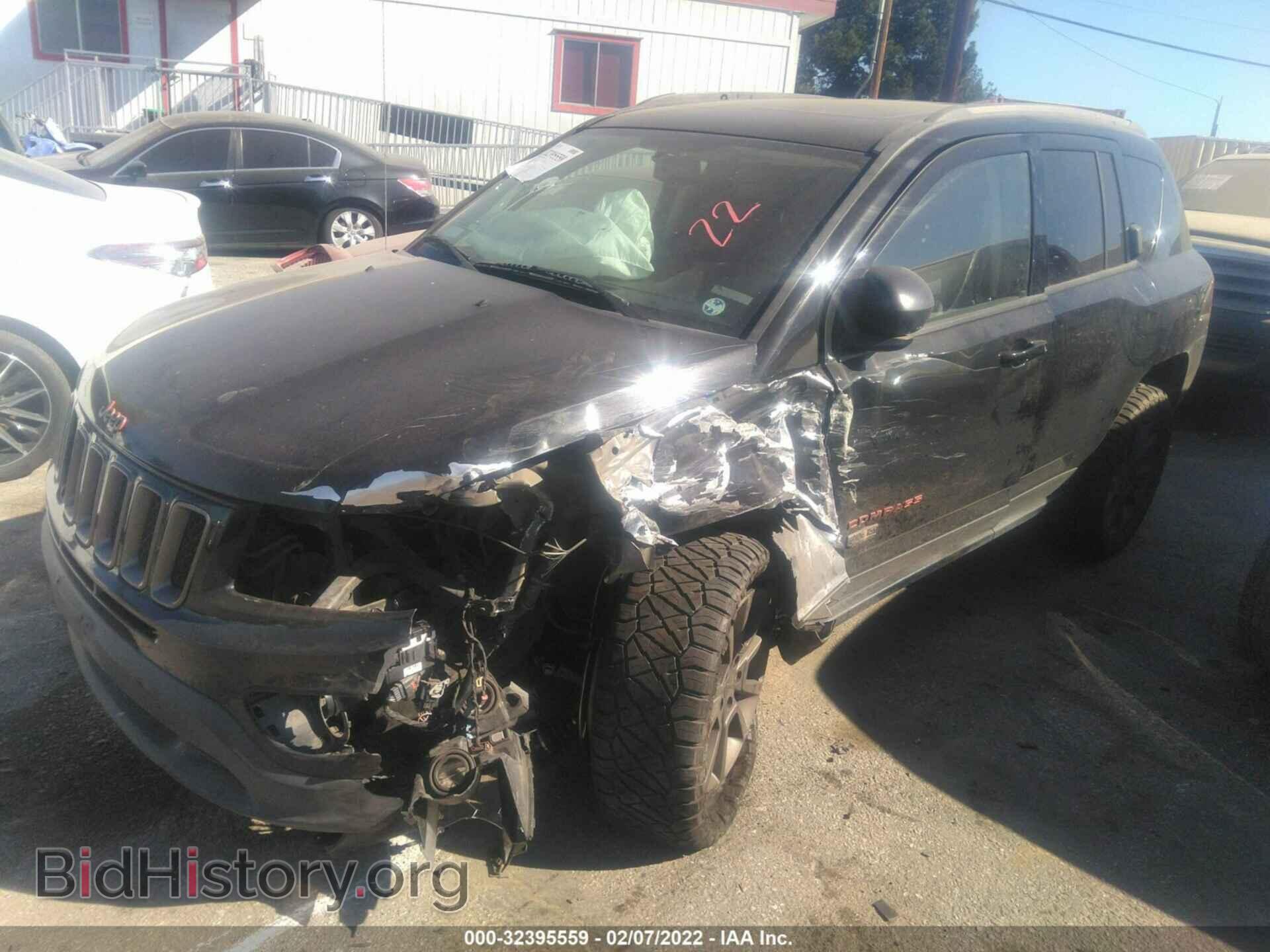 2016 JEEP COMPASS - VIN: 1C4NJCBB7GD702886 - Фото 2