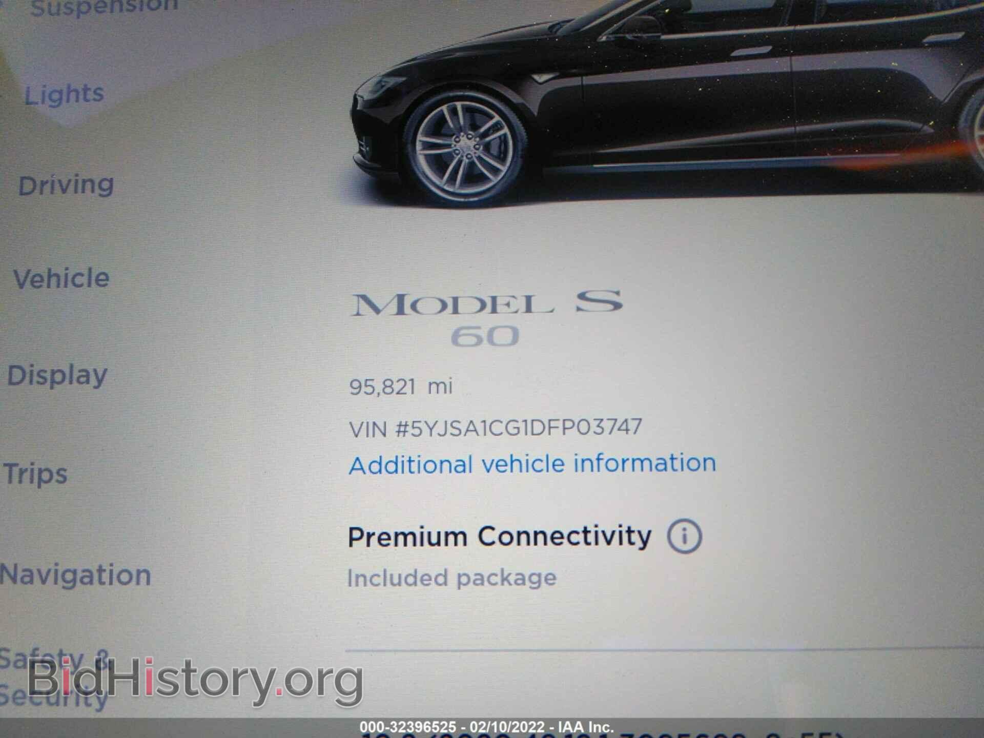 2013 TESLA MODEL S - VIN: 5YJSA1CG1DFP03747 - Photo 7