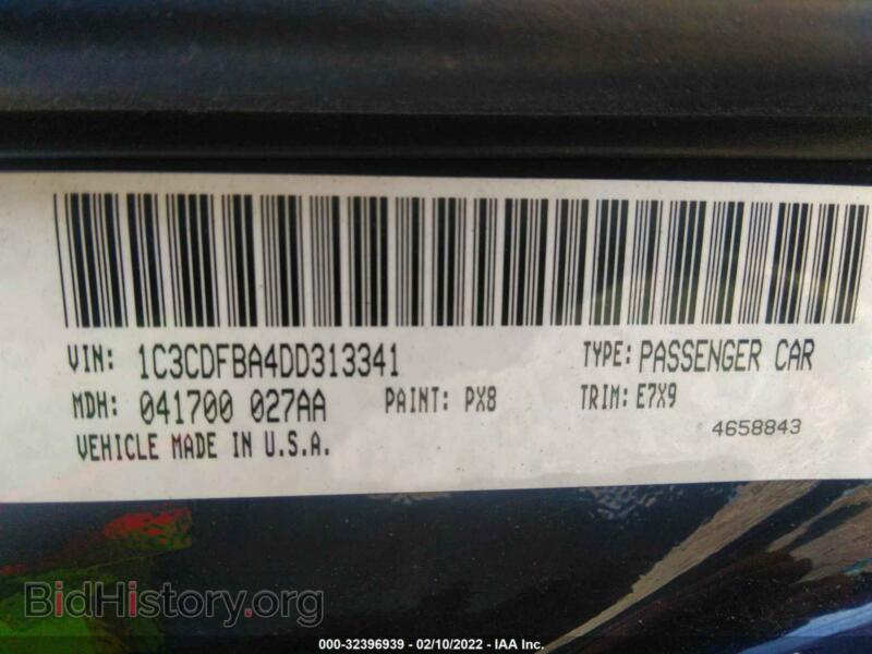 2013 Dodge DART (VIN 1C3CDFBA4DD313341) — фото 9 из 11