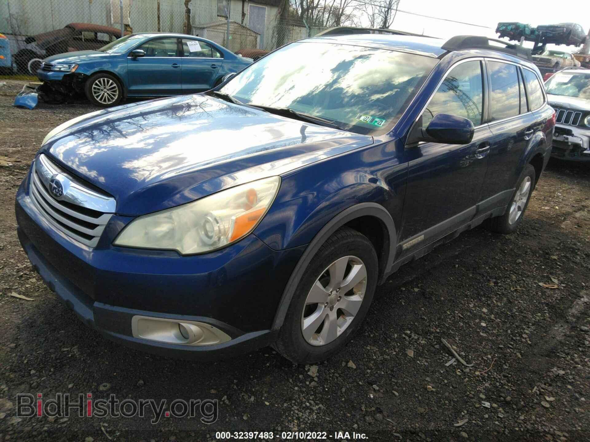 2011 SUBARU OUTBACK - VIN: 4S4BRBCC0B3395083 - Фото 2