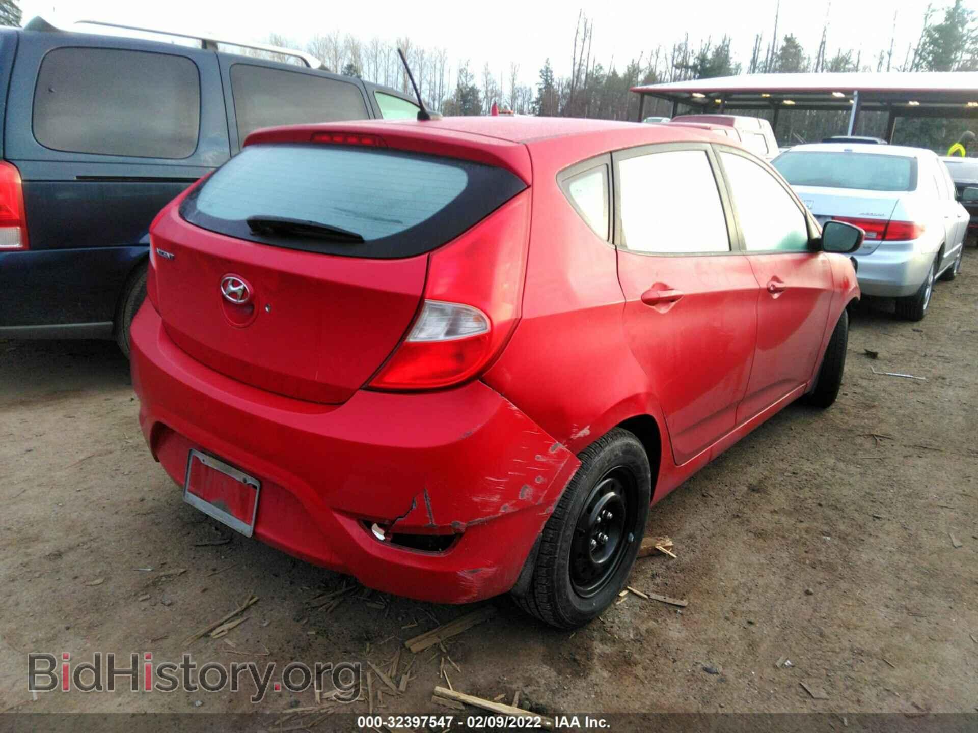 2015 HYUNDAI ACCENT - VIN: KMHCT5AE2FU199268 - Фото 4