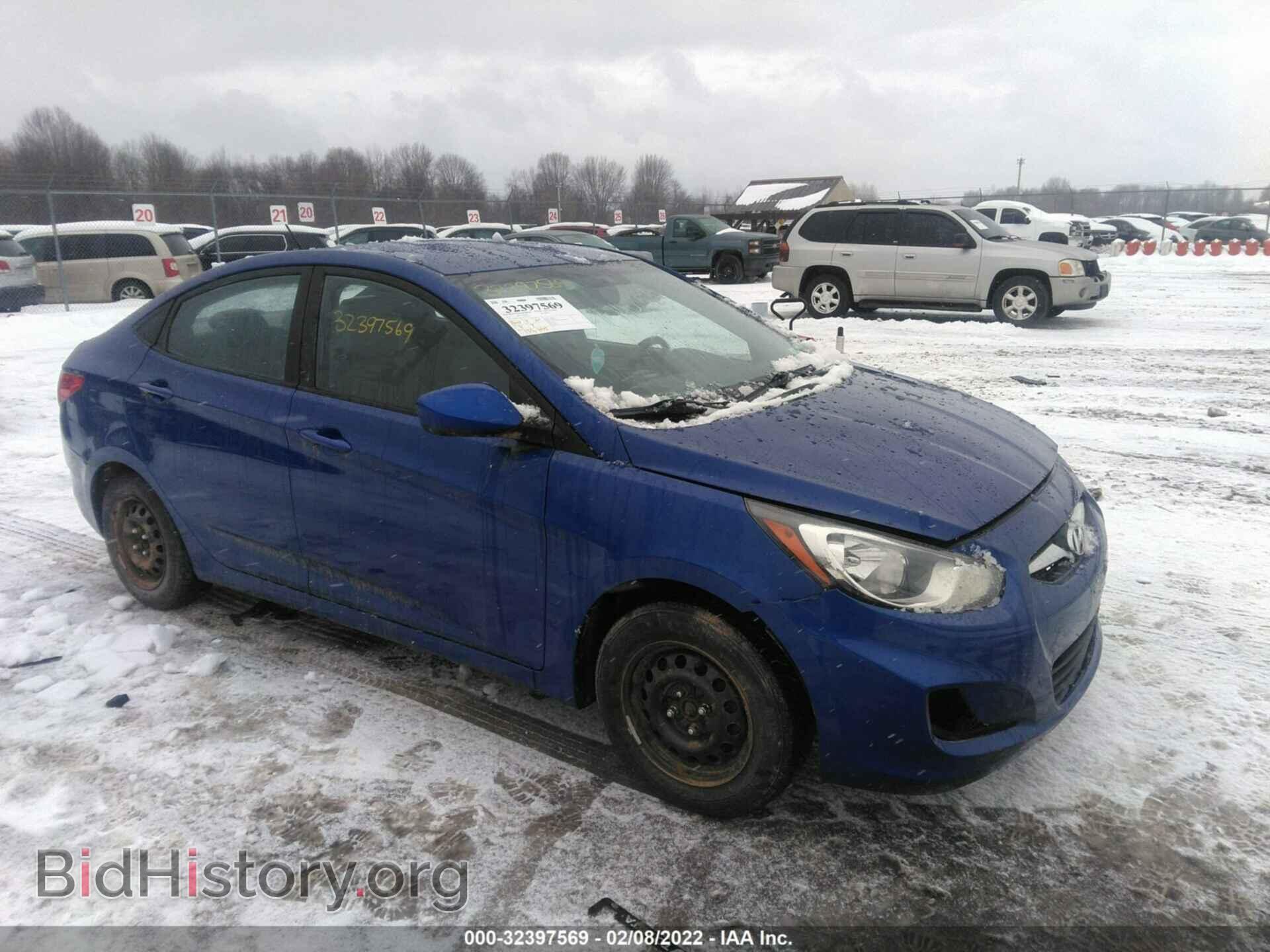 Photo KMHCT4AE4EU757775 - HYUNDAI ACCENT 2014