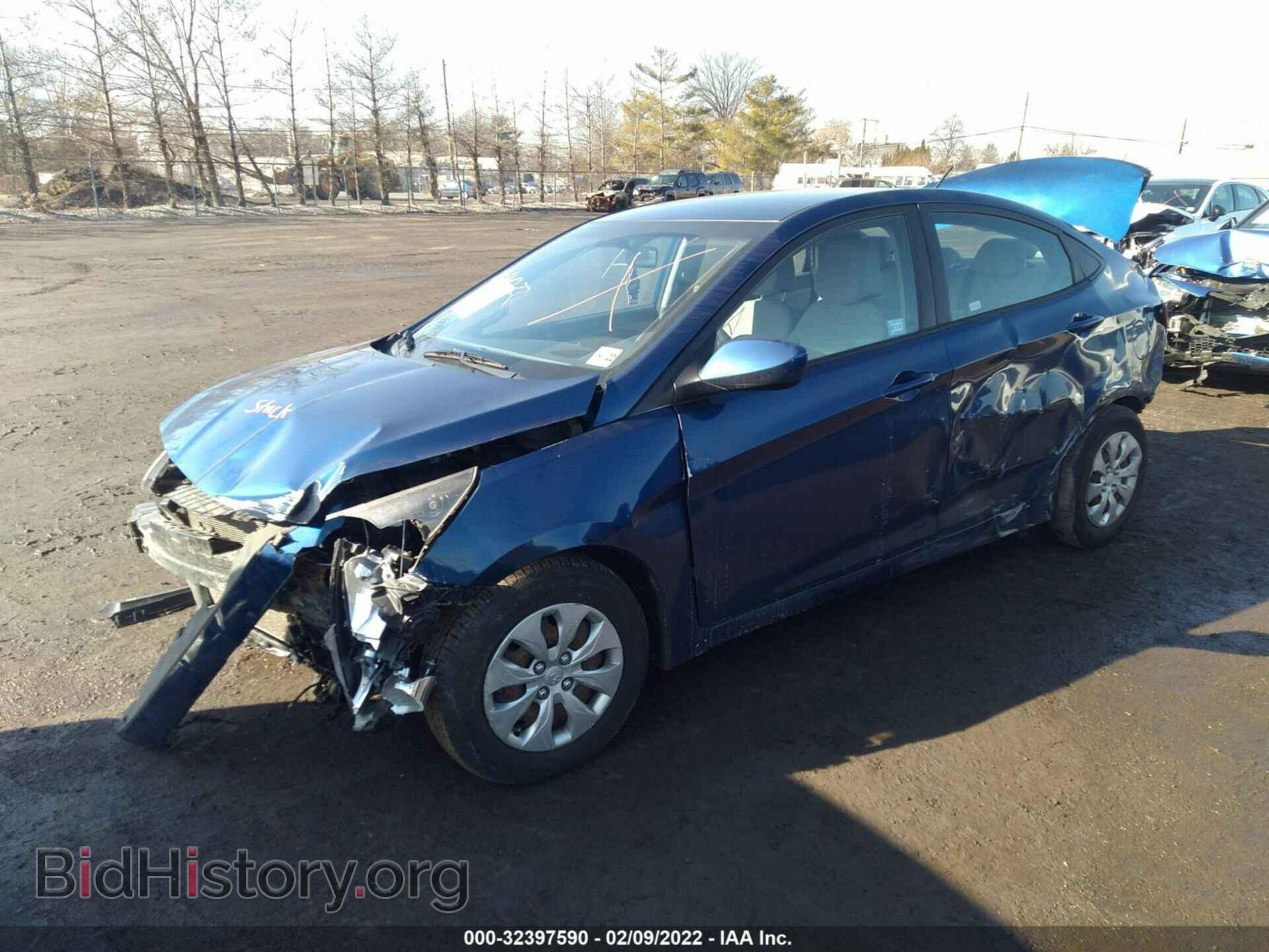 2017 HYUNDAI ACCENT - VIN: KMHCT4AE6HU200936 - Фото 2