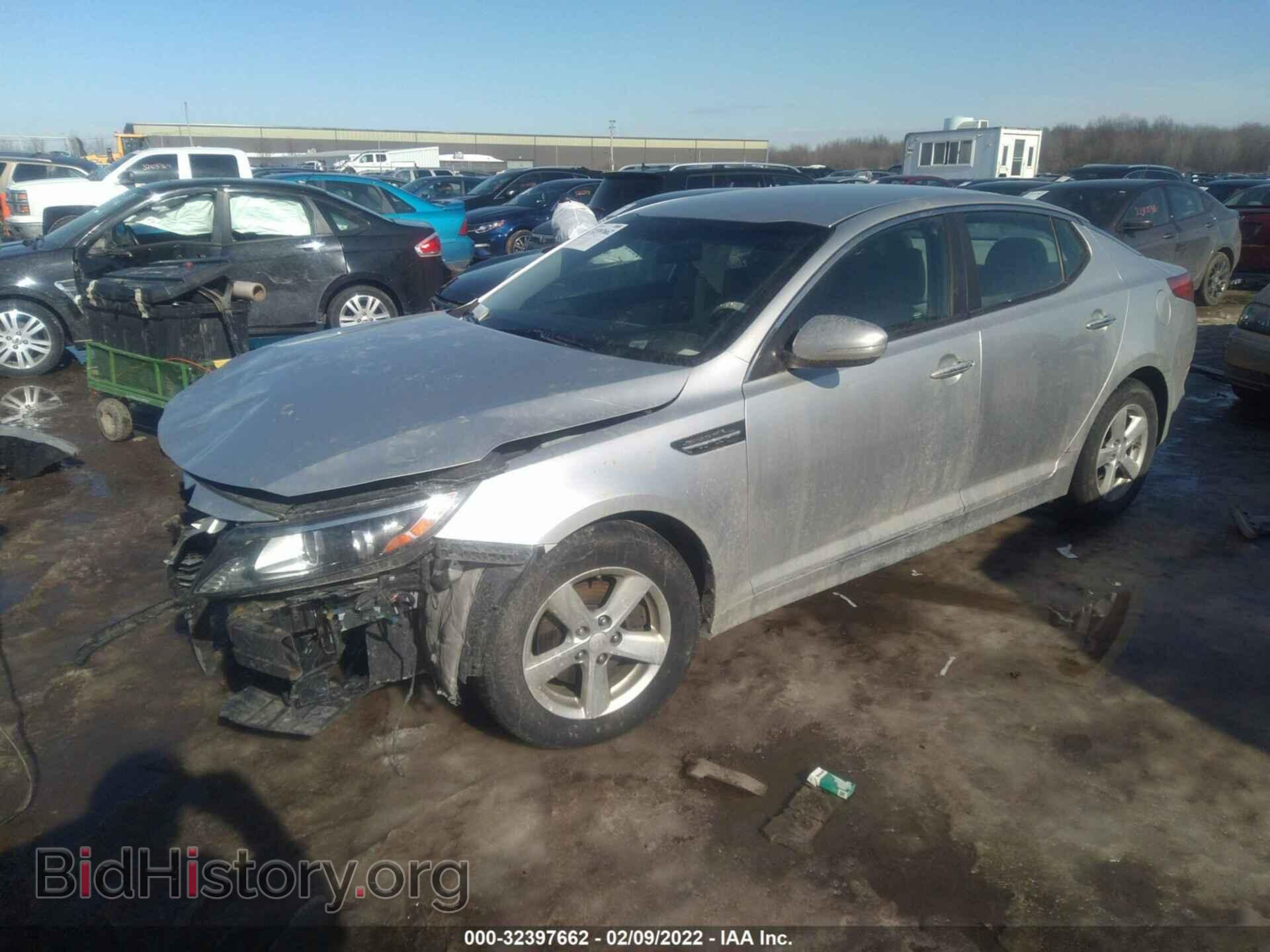 2014 KIA OPTIMA - VIN: KNAGM4A70E5507753 - Фото 2