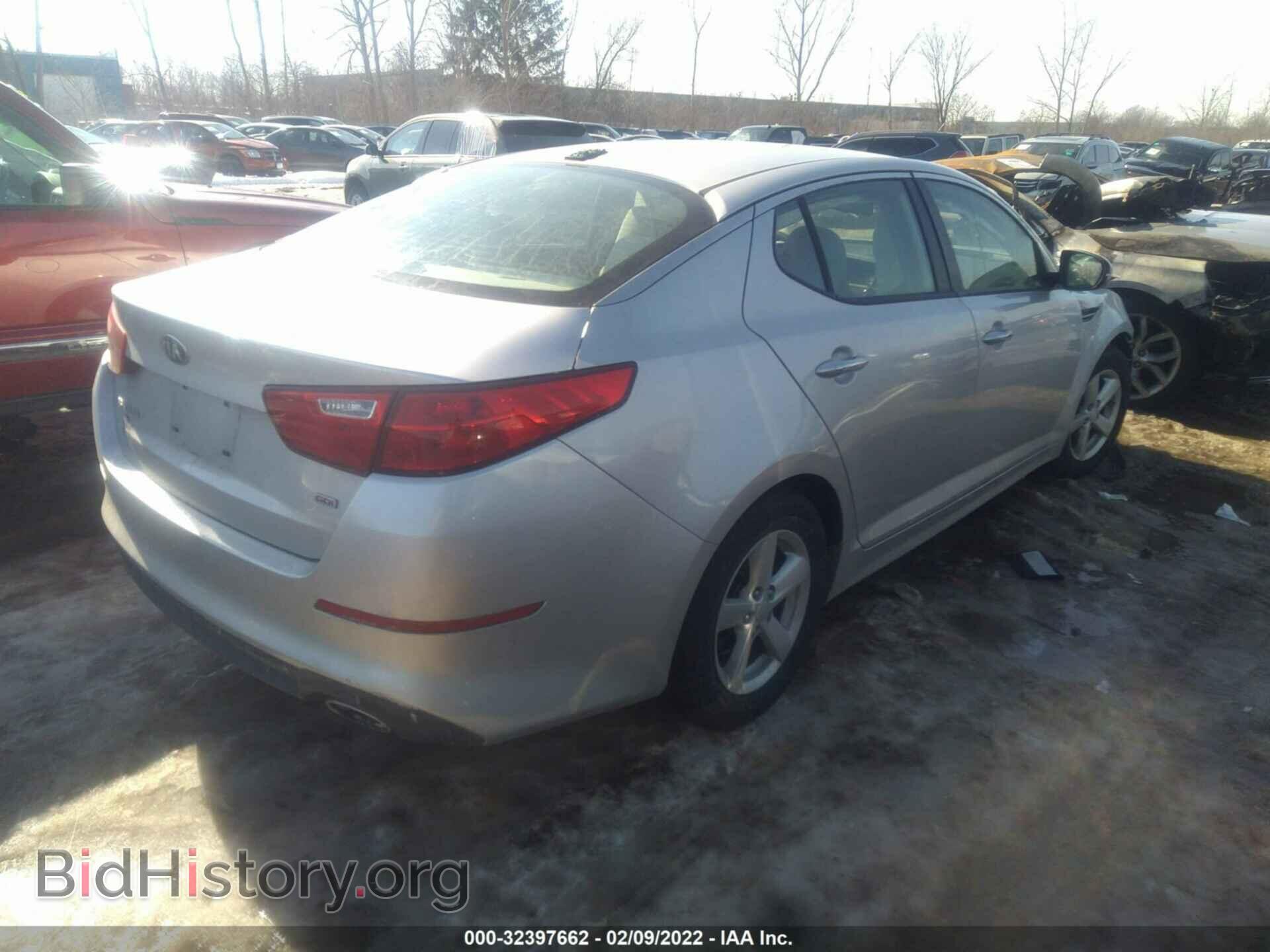 2014 KIA OPTIMA - VIN: KNAGM4A70E5507753 - Фото 4
