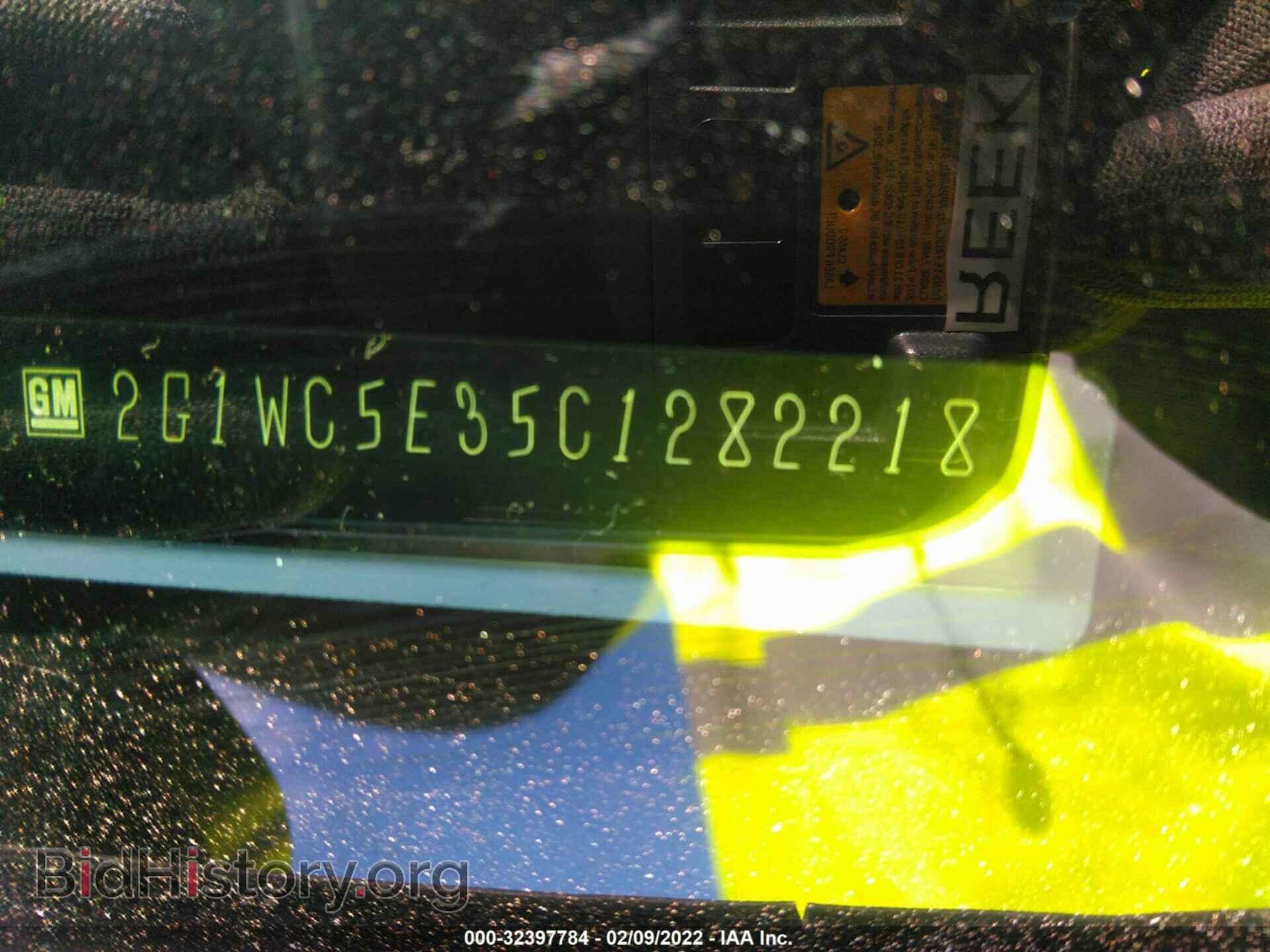 2012 CHEVROLET IMPALA - VIN: 2G1WC5E35C1282218 - Фото 9