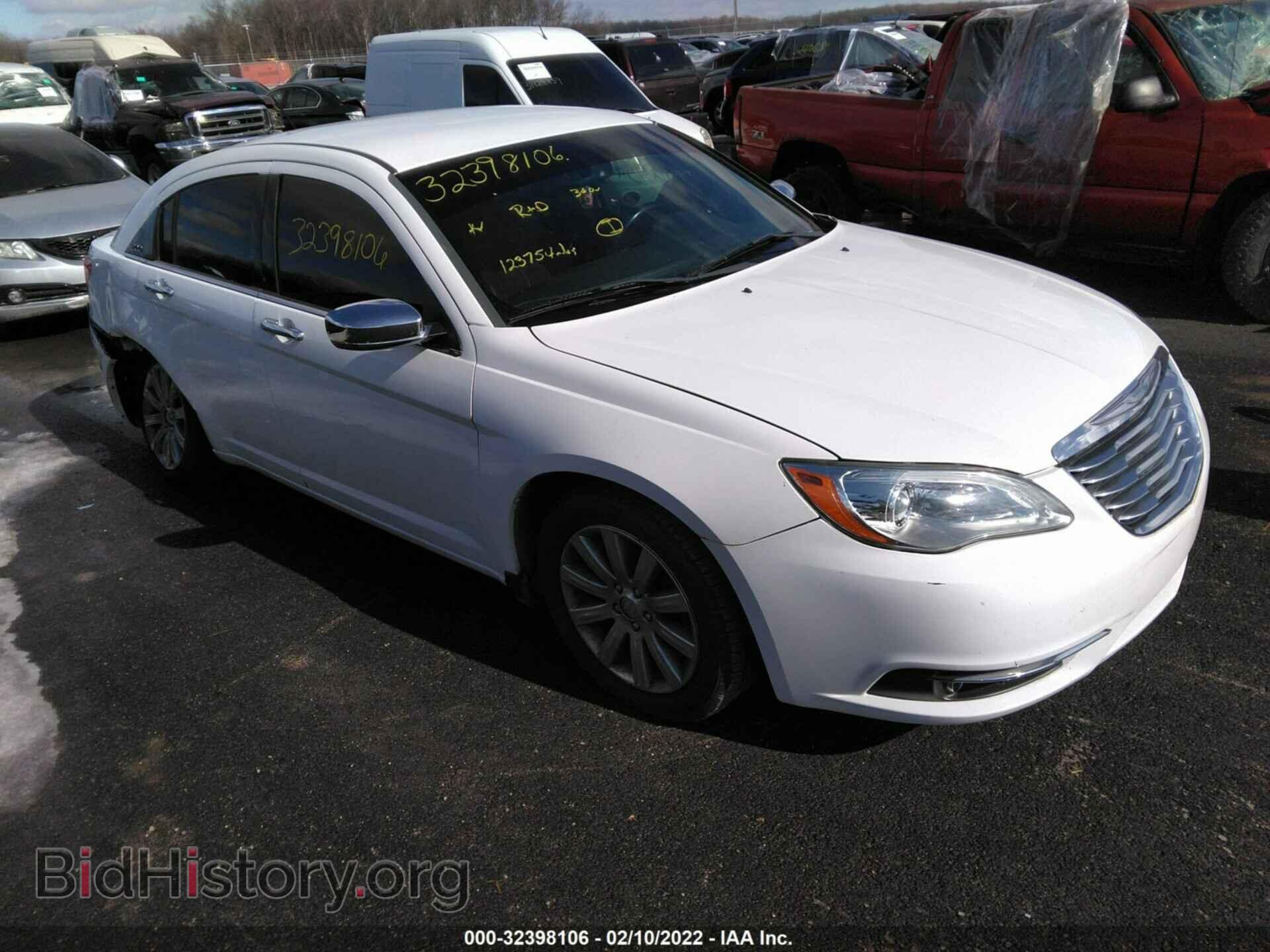 Фотография 1C3CCBCG8DN514975 - CHRYSLER 200 2013