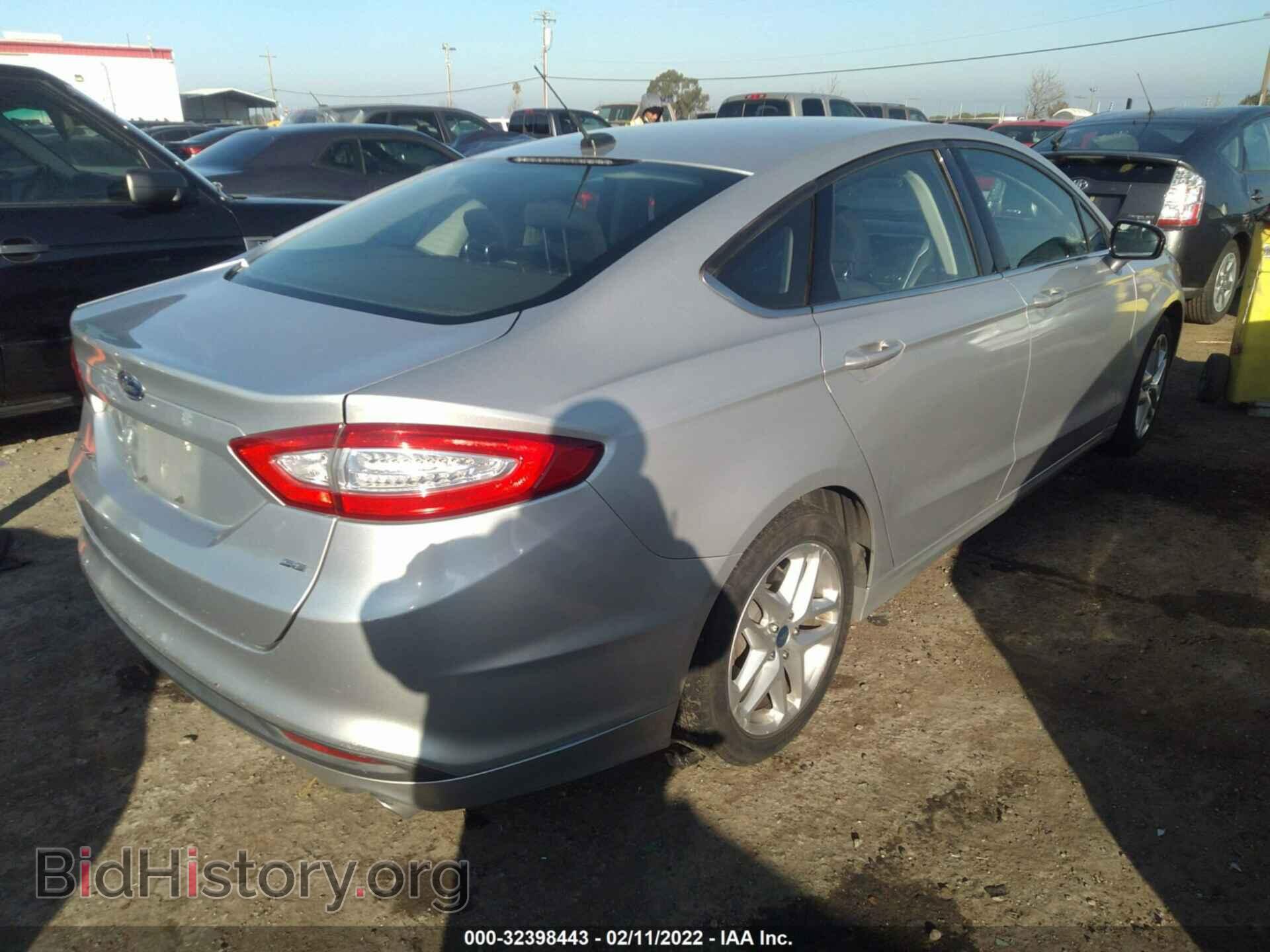 2013 FORD FUSION - VIN: 3FA6P0H74DR256449 - Фото 4