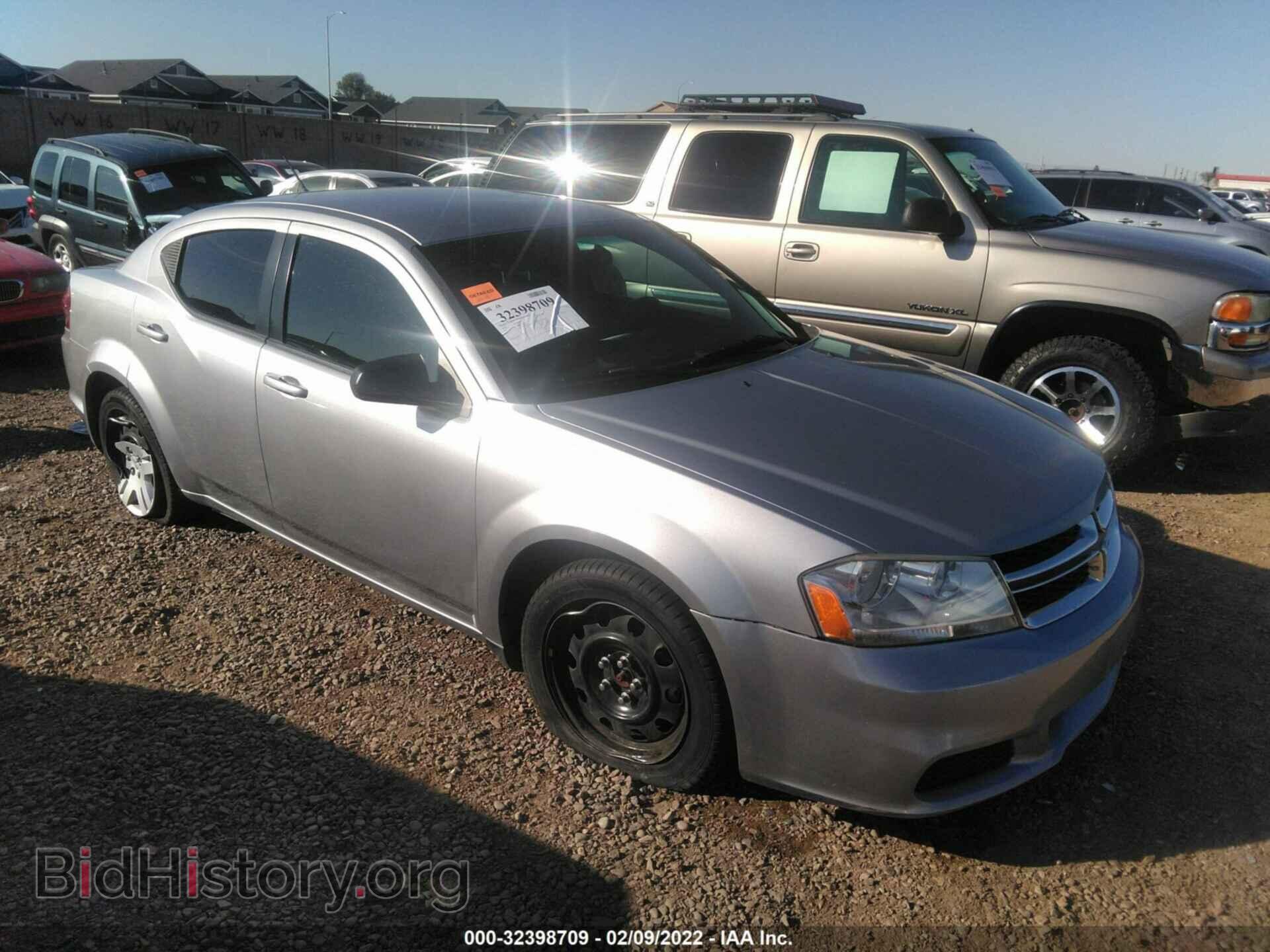 Фотография 1C3CDZAG3DN757585 - DODGE AVENGER 2013