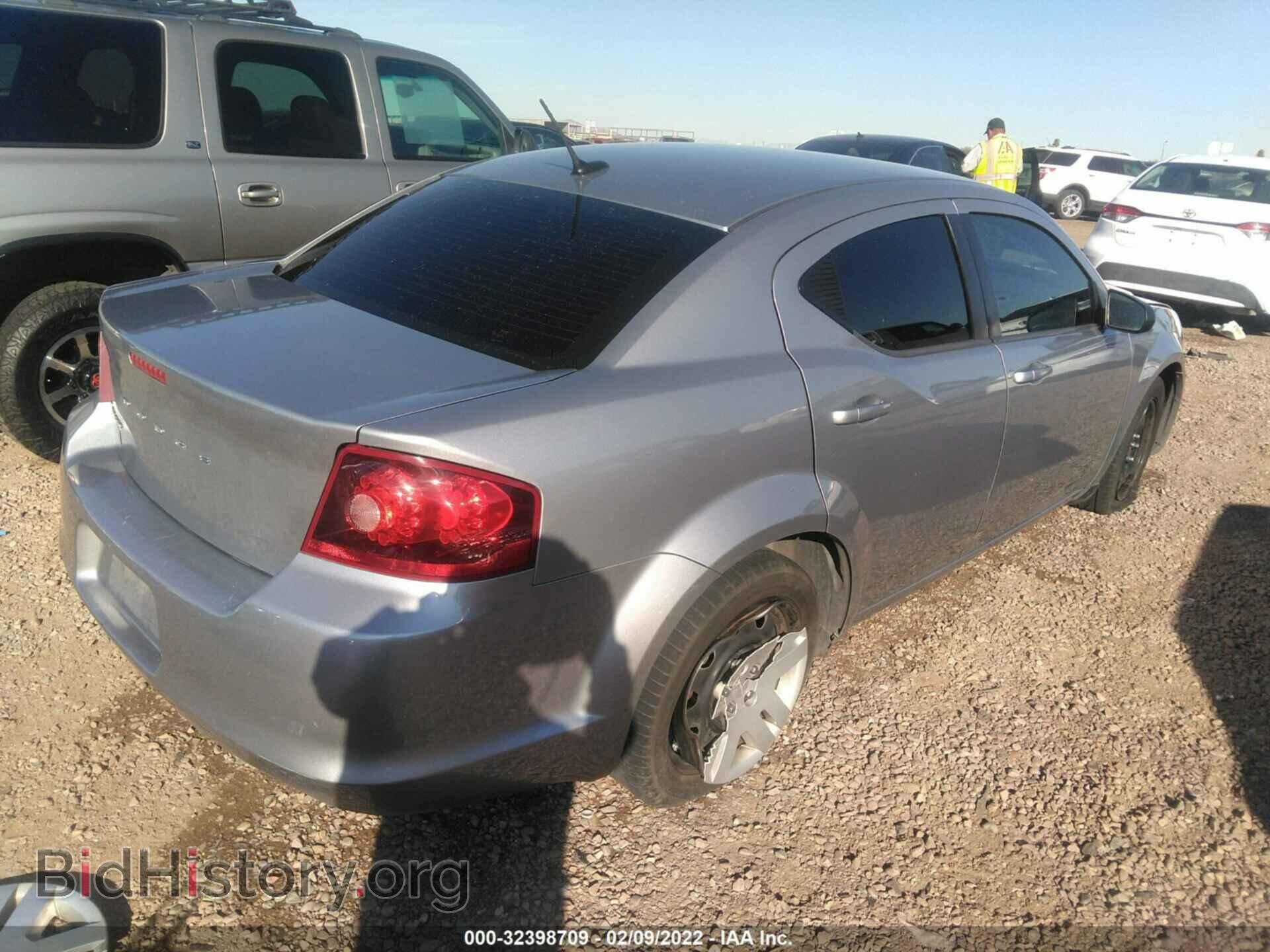 2013 DODGE AVENGER - VIN: 1C3CDZAG3DN757585 - Фото 4