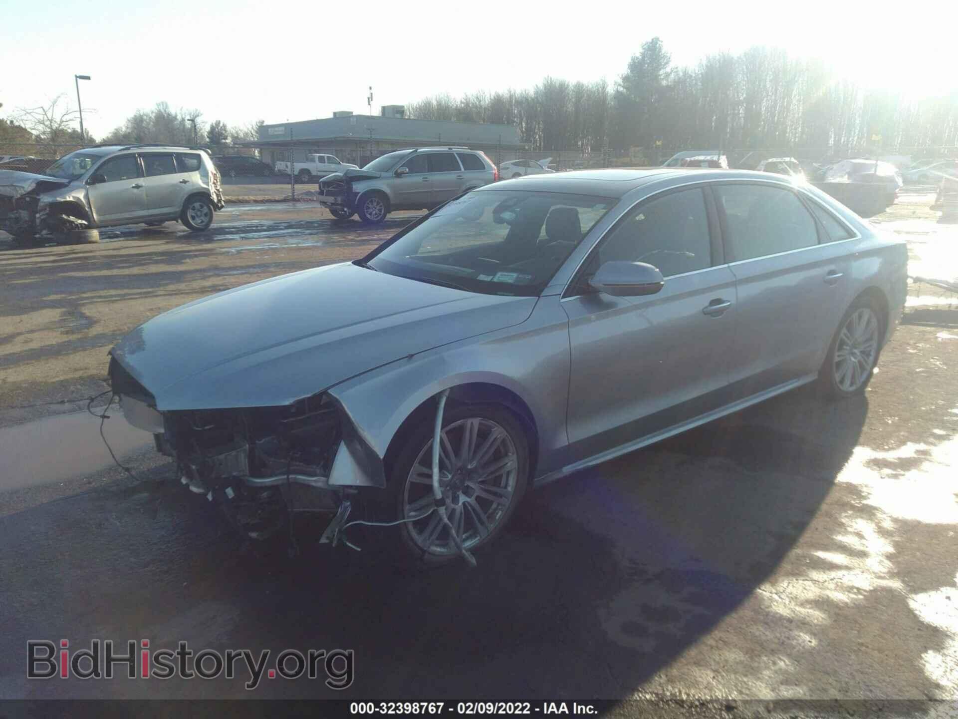 2016 AUDI A8 L - VIN: WAU43AFD2GN011293 - Фото 2