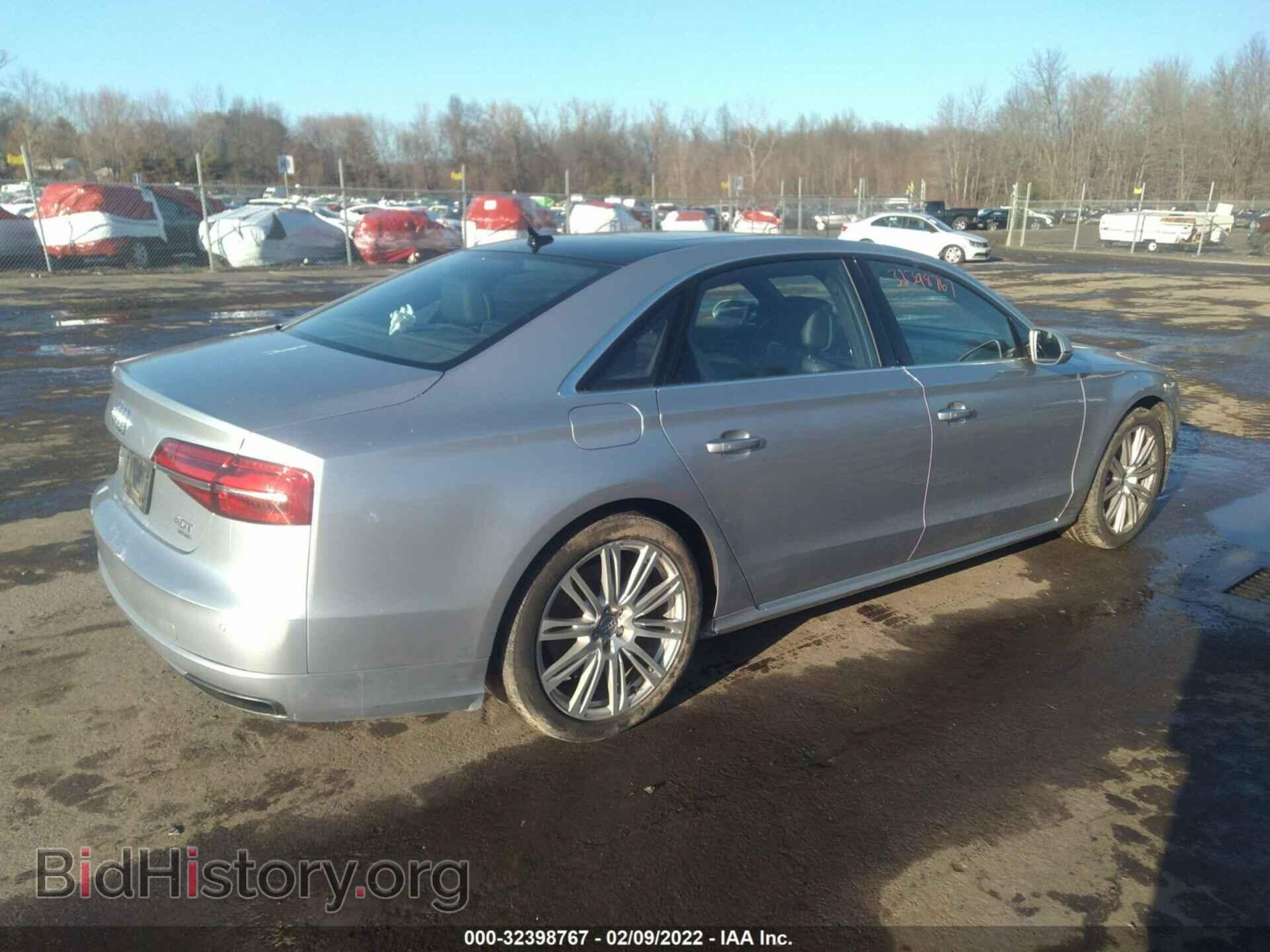 2016 AUDI A8 L - VIN: WAU43AFD2GN011293 - Фото 4