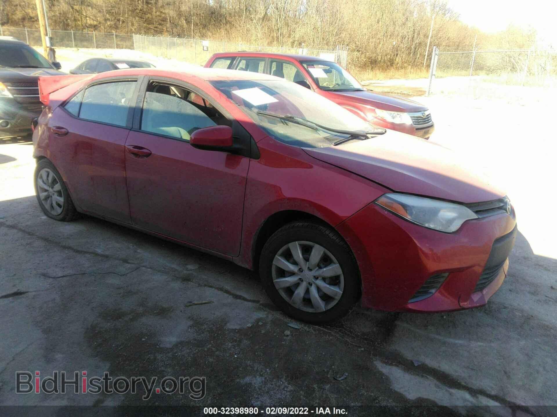 Photo 2T1BURHE3FC415927 - TOYOTA COROLLA 2015
