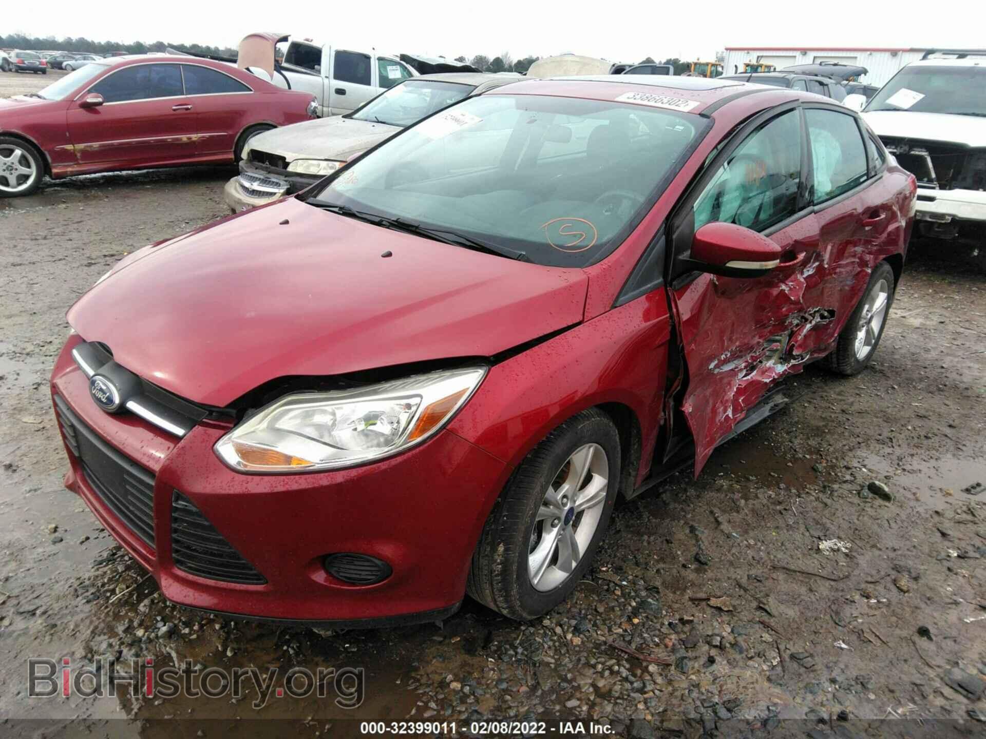 2014 FORD FOCUS - VIN: 1FADP3F20EL378435 - Фото 2