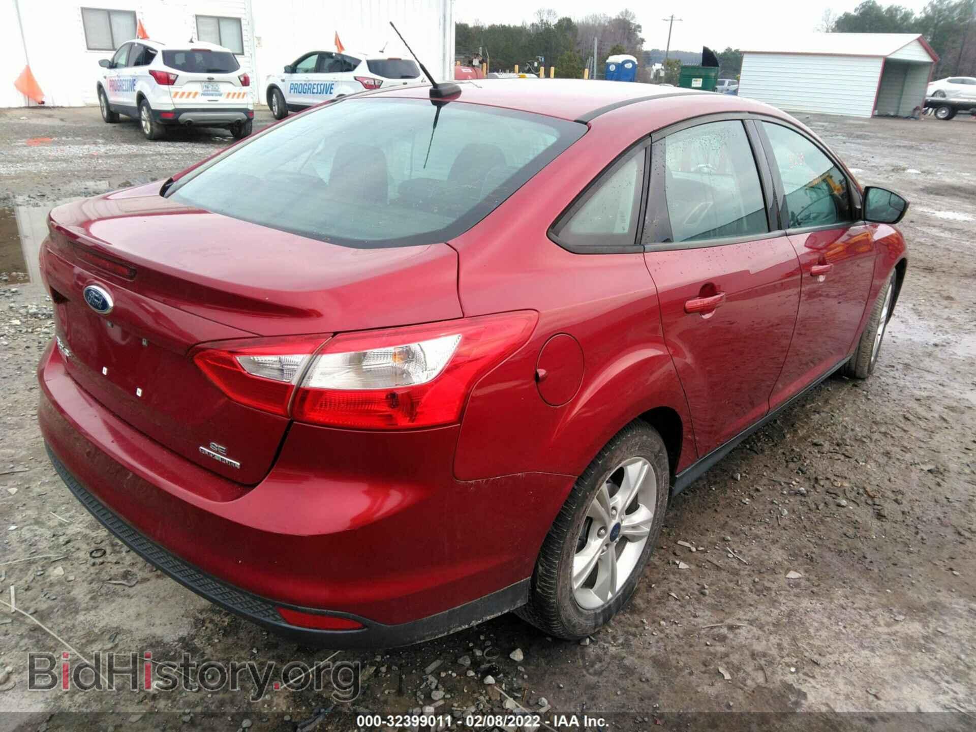 2014 FORD FOCUS - VIN: 1FADP3F20EL378435 - Фото 4
