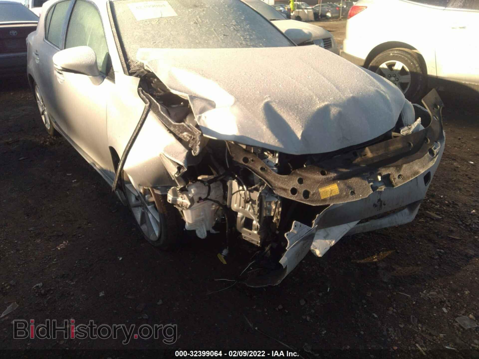 2012 LEXUS CT 200H - VIN: JTHKD5BH7C2093040 - Фото 6
