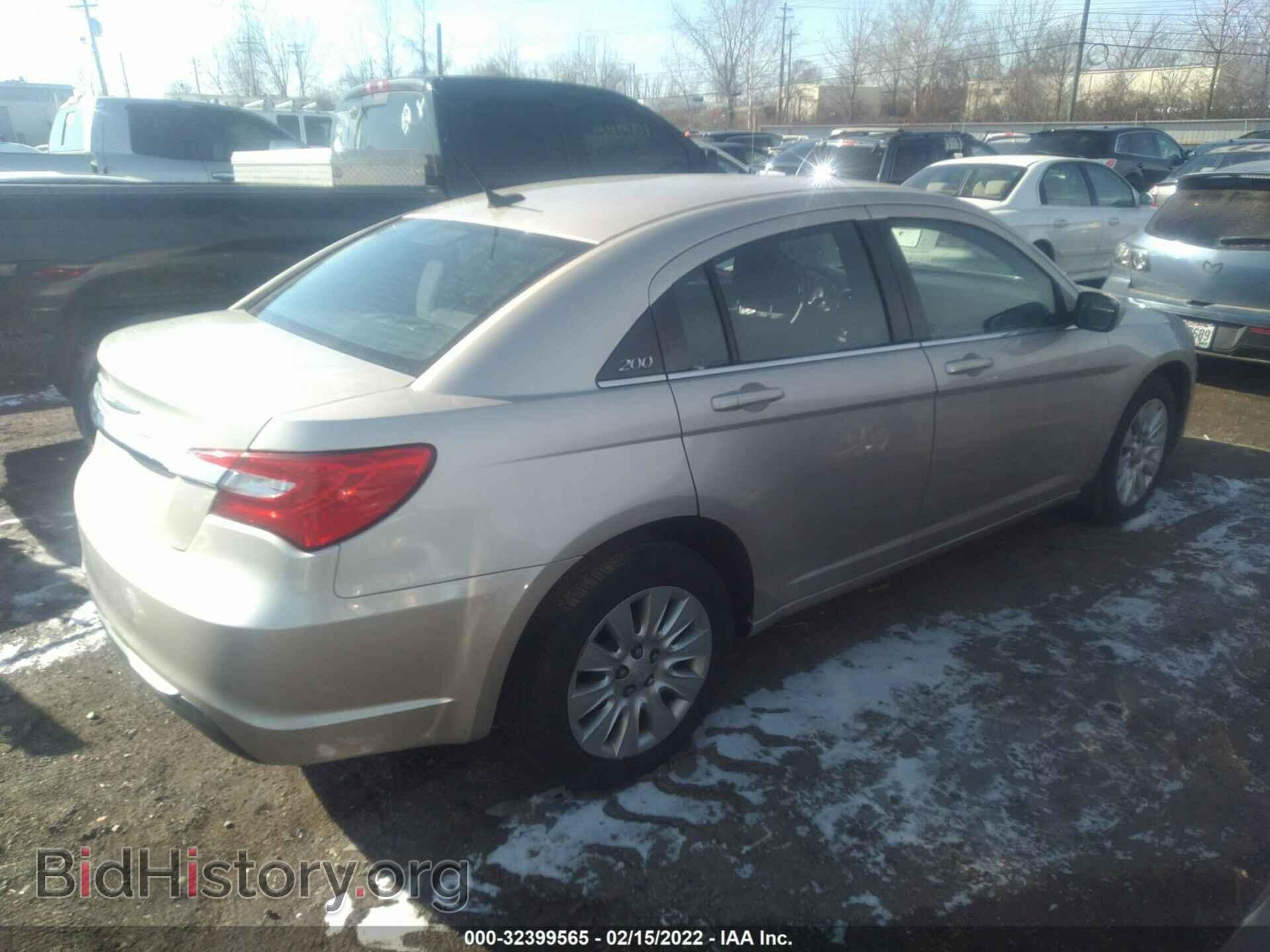 2014 CHRYSLER 200 - VIN: 1C3CCBAB1EN212534 - Фото 4