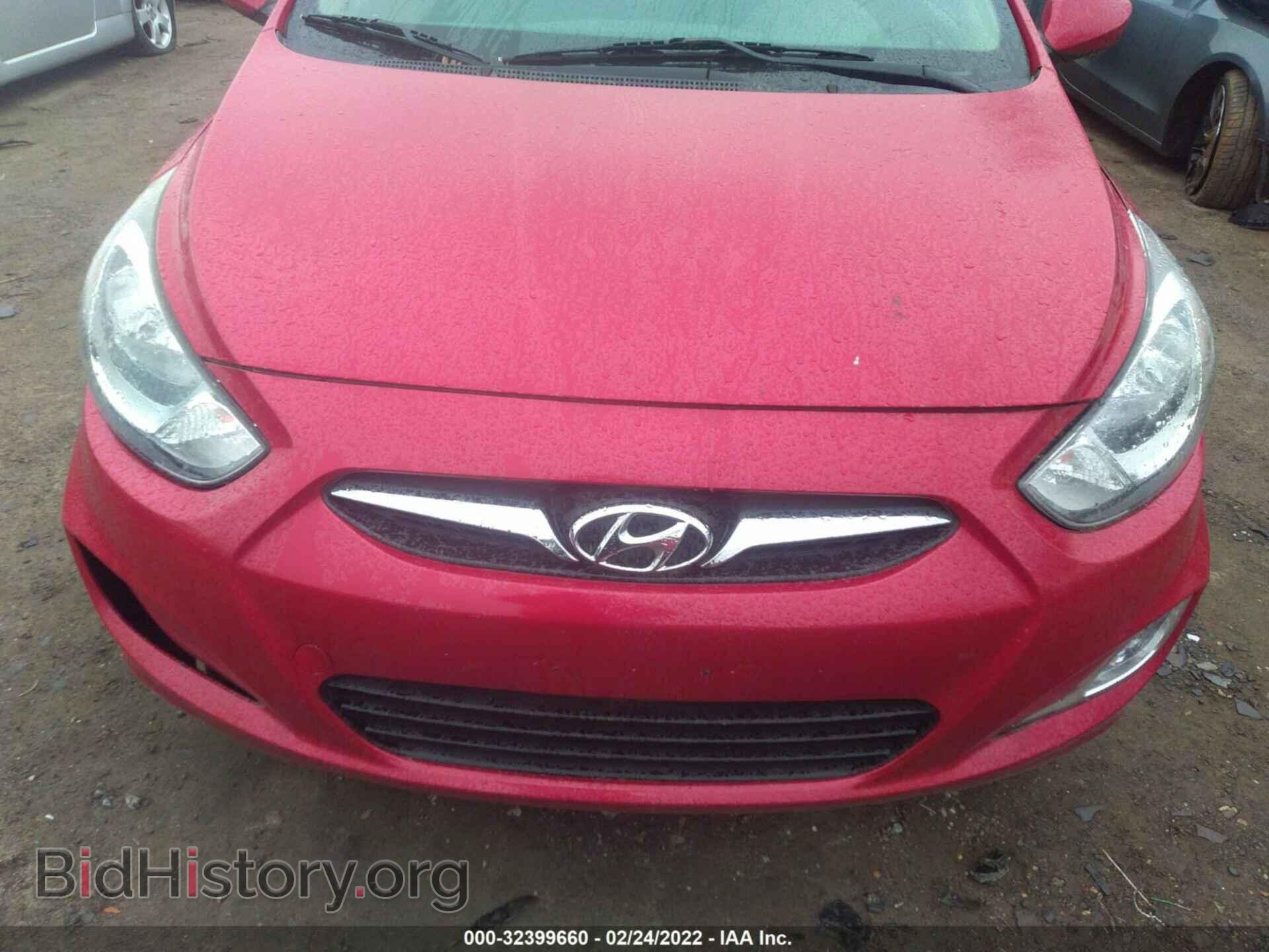 2012 HYUNDAI ACCENT - VIN: KMHCU4AE8CU227237 - Фото 6