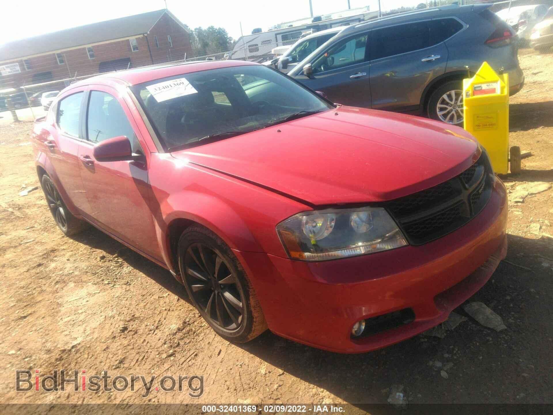 Фотография 1C3CDZCB9EN138279 - DODGE AVENGER 2014