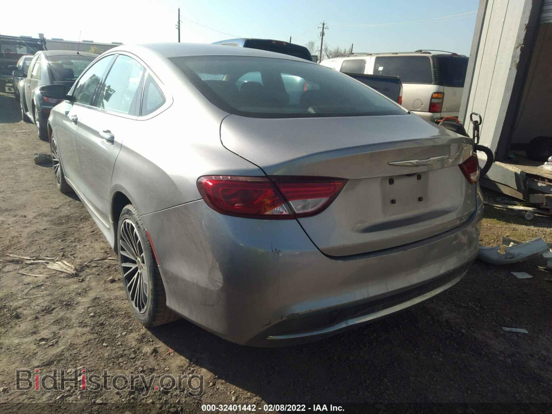 2016 CHRYSLER 200 - VIN: 1C3CCCAB3GN163779 - Фото 2
