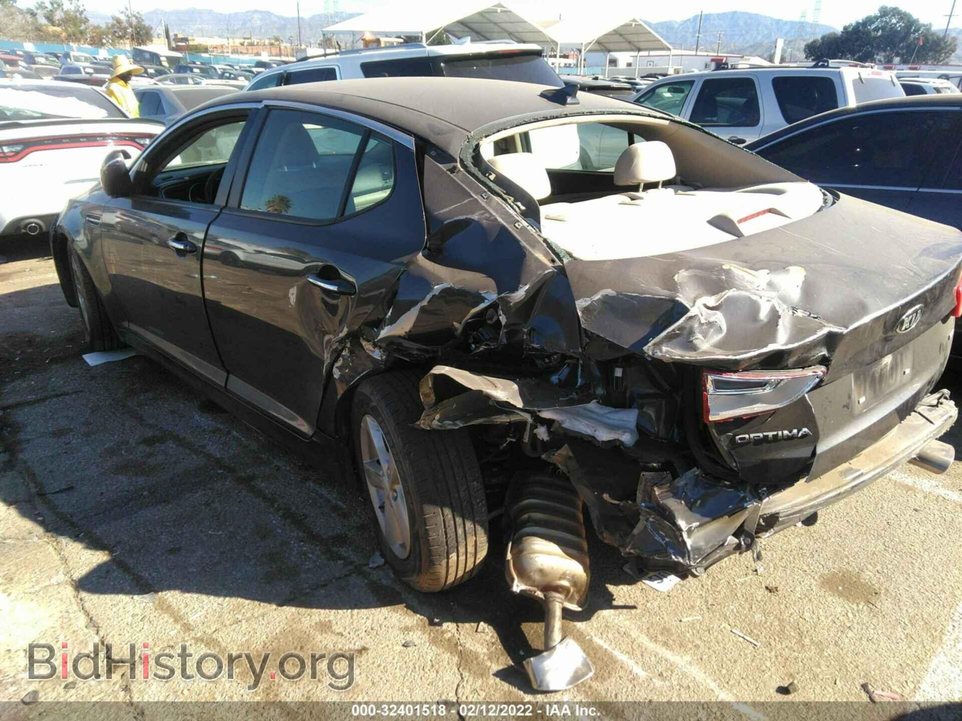 2015 KIA OPTIMA - VIN: 5XXGM4A71FG445117 - Фото 3