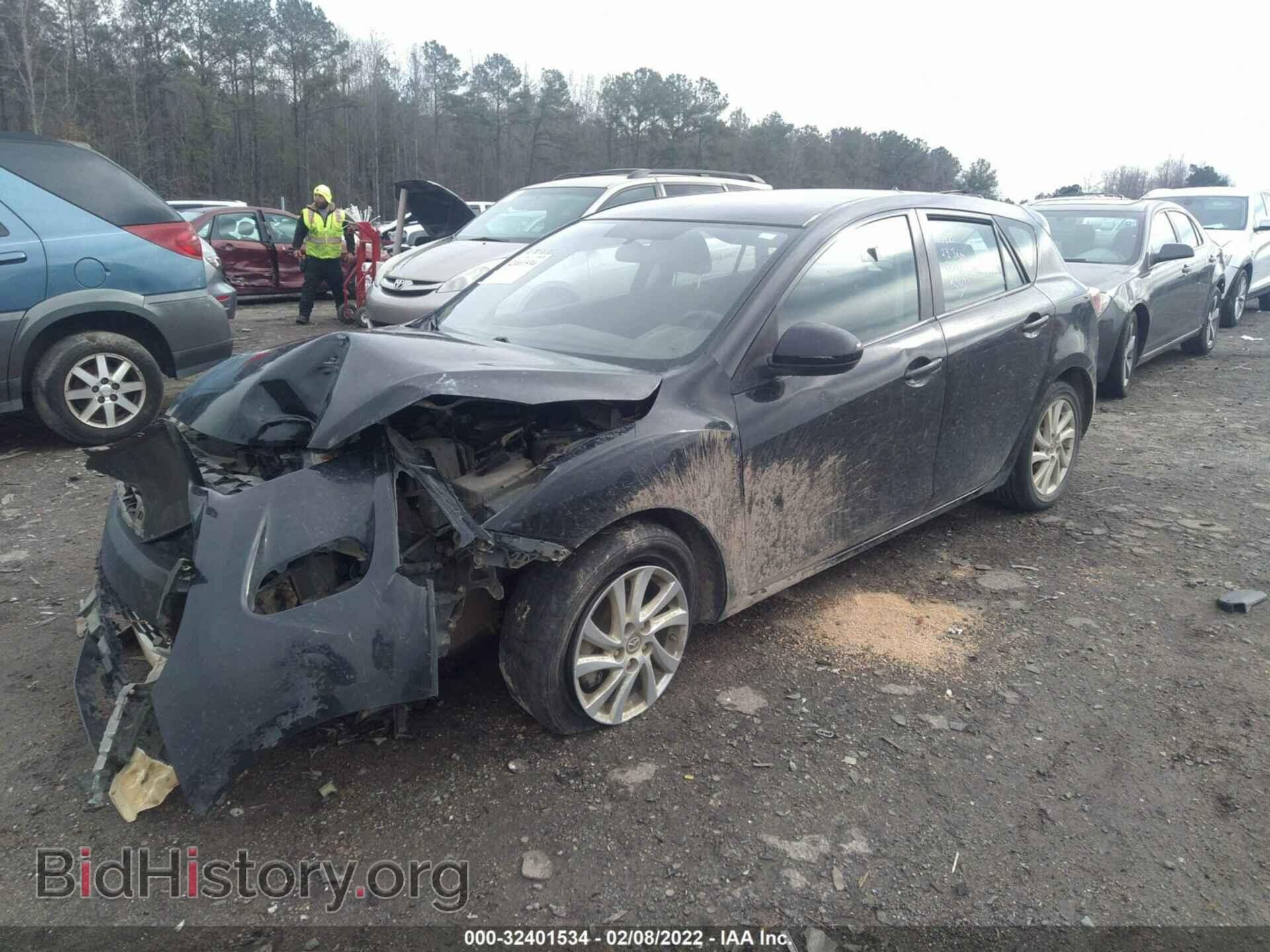 2013 MAZDA MAZDA3 - VIN: JM1BL1L72D1831904 - Фото 2