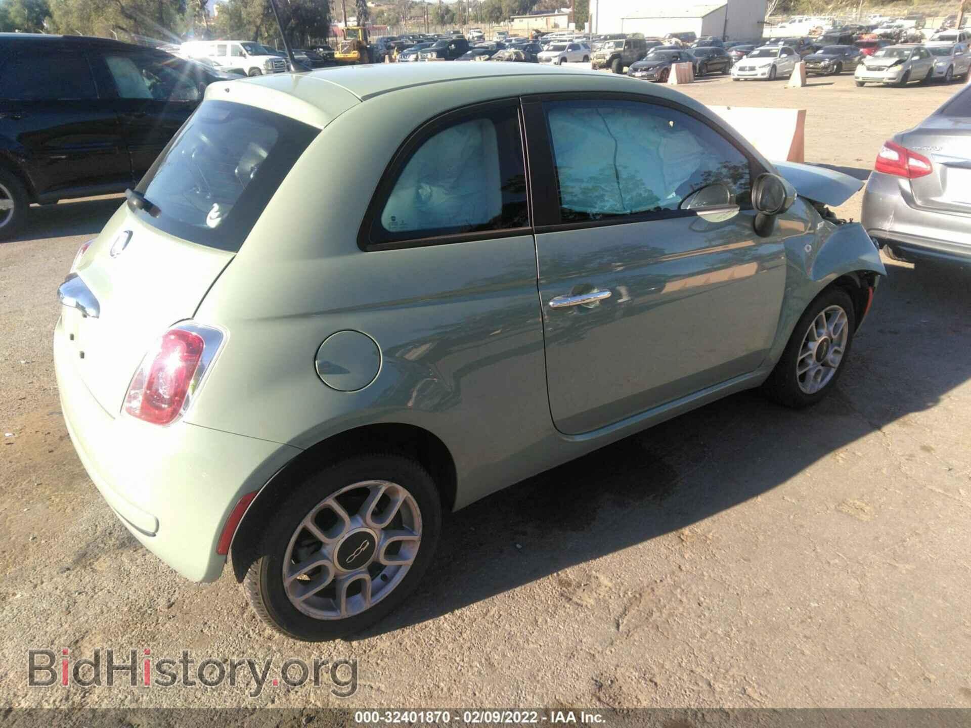 2013 FIAT 500 - VIN: 3C3CFFAR4DT532912 - Photo 4