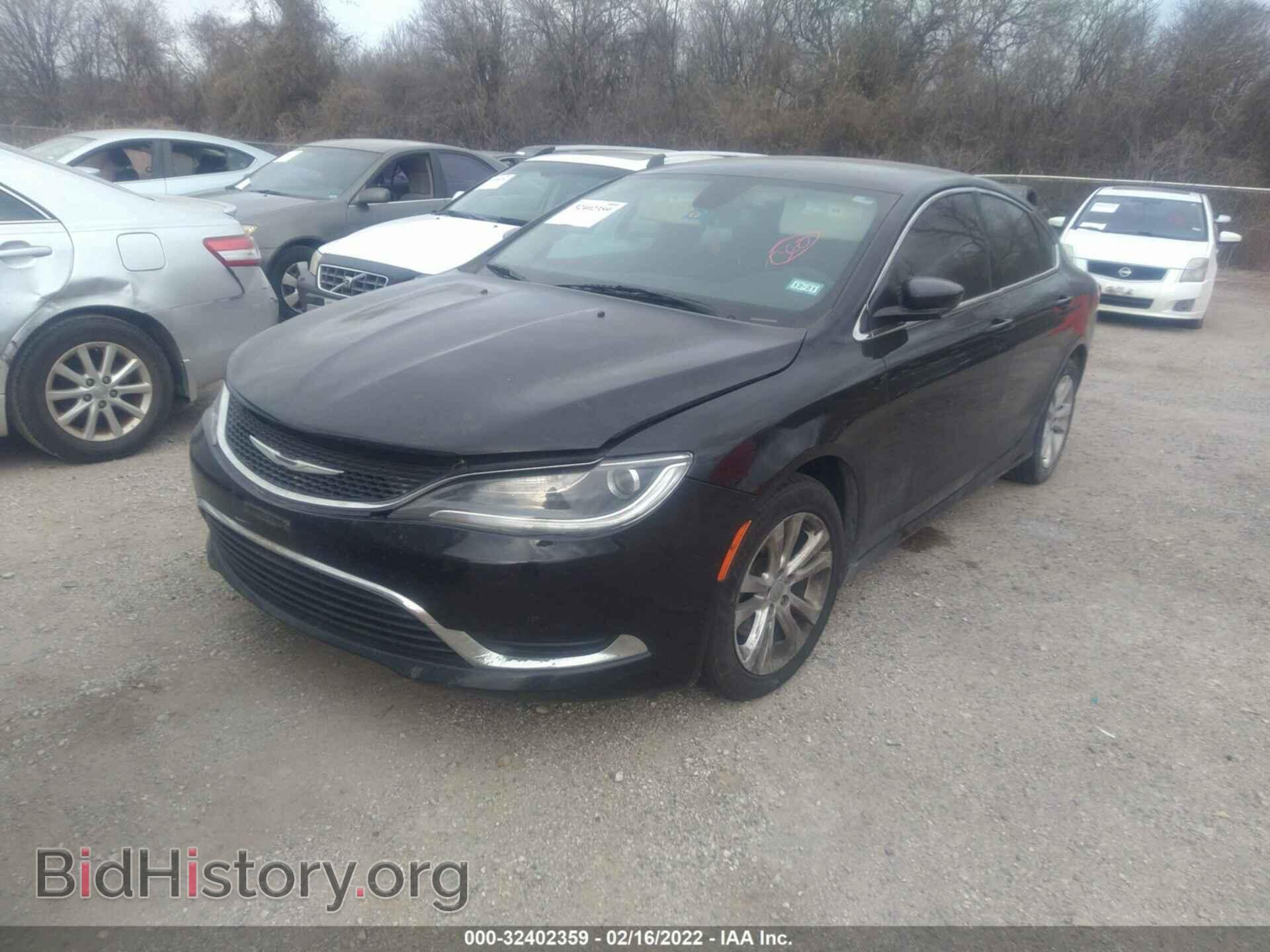 2016 CHRYSLER 200 - VIN: 1C3CCCAB8GN109393 - Фото 2