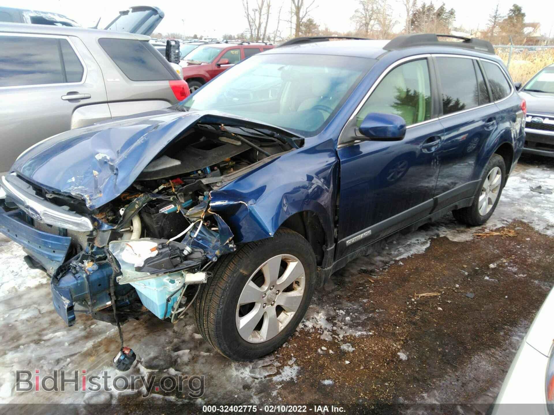 2011 SUBARU OUTBACK - VIN: 4S4BRCCC2B3312520 - Фото 2