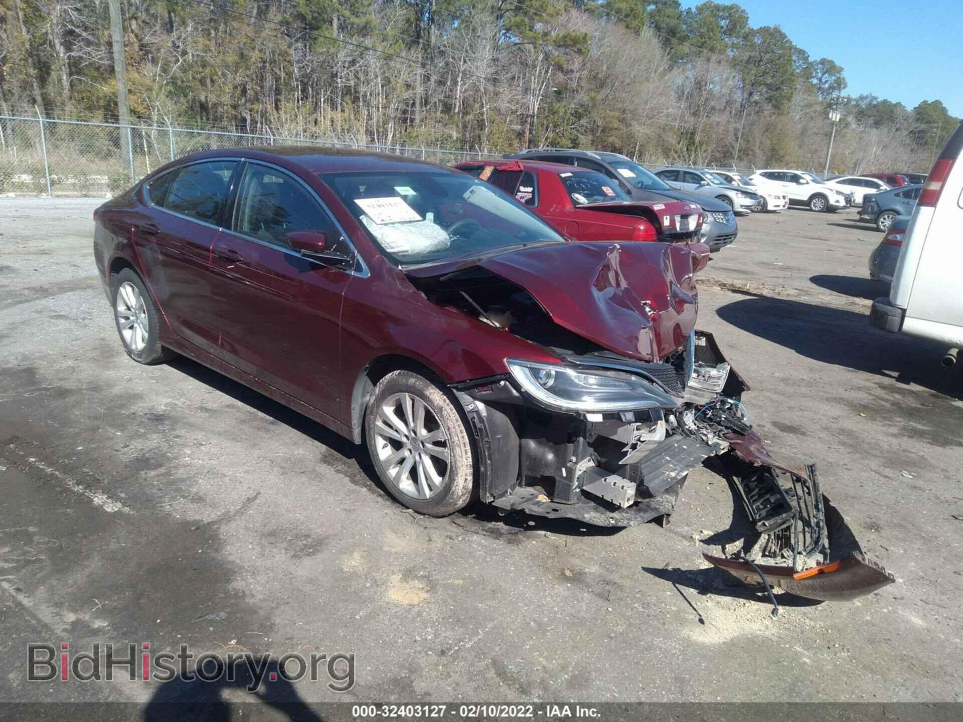Фотография 1C3CCCAB5GN145042 - CHRYSLER 200 2016