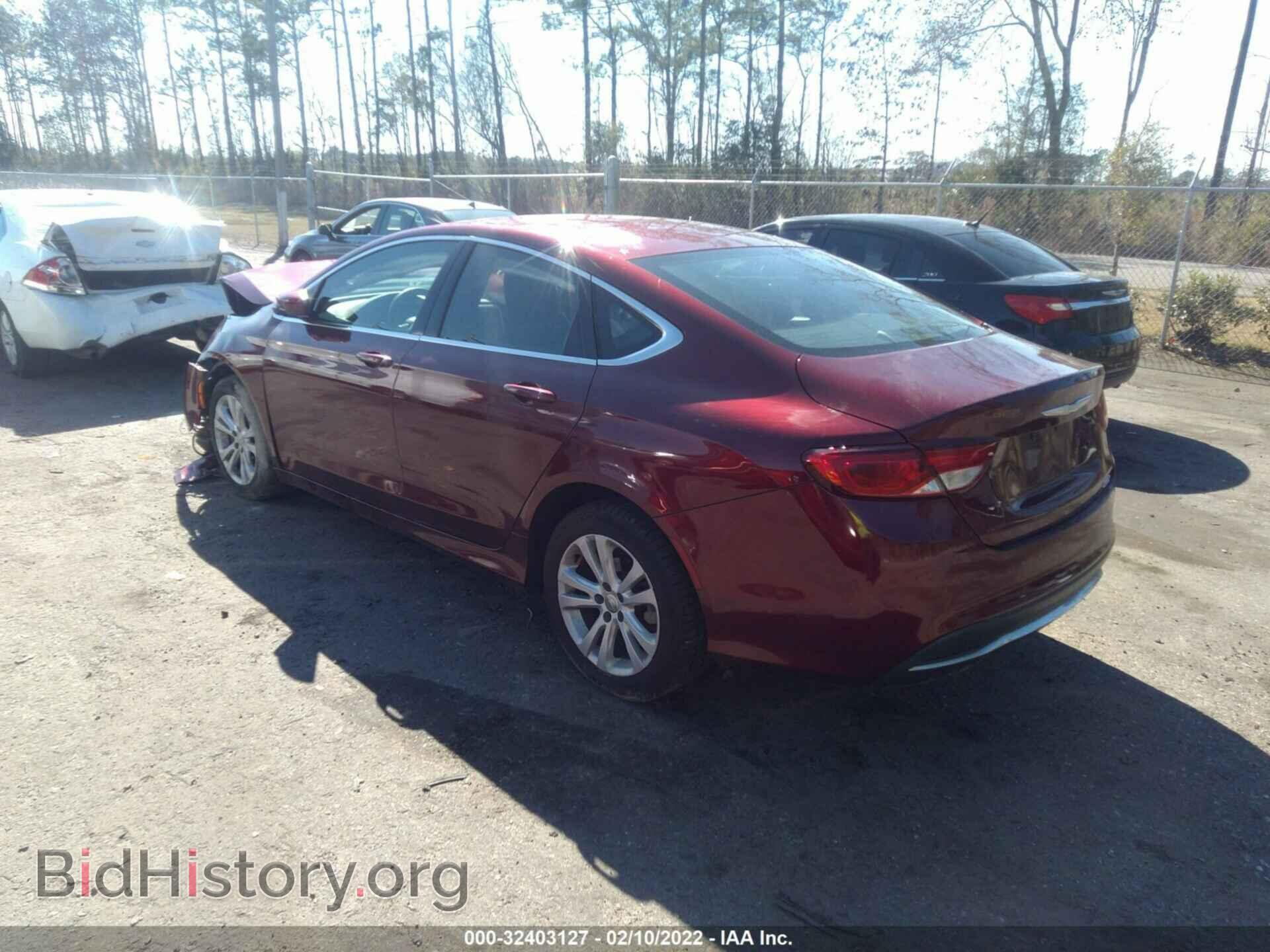 2016 CHRYSLER 200 - VIN: 1C3CCCAB5GN145042 - Фото 3