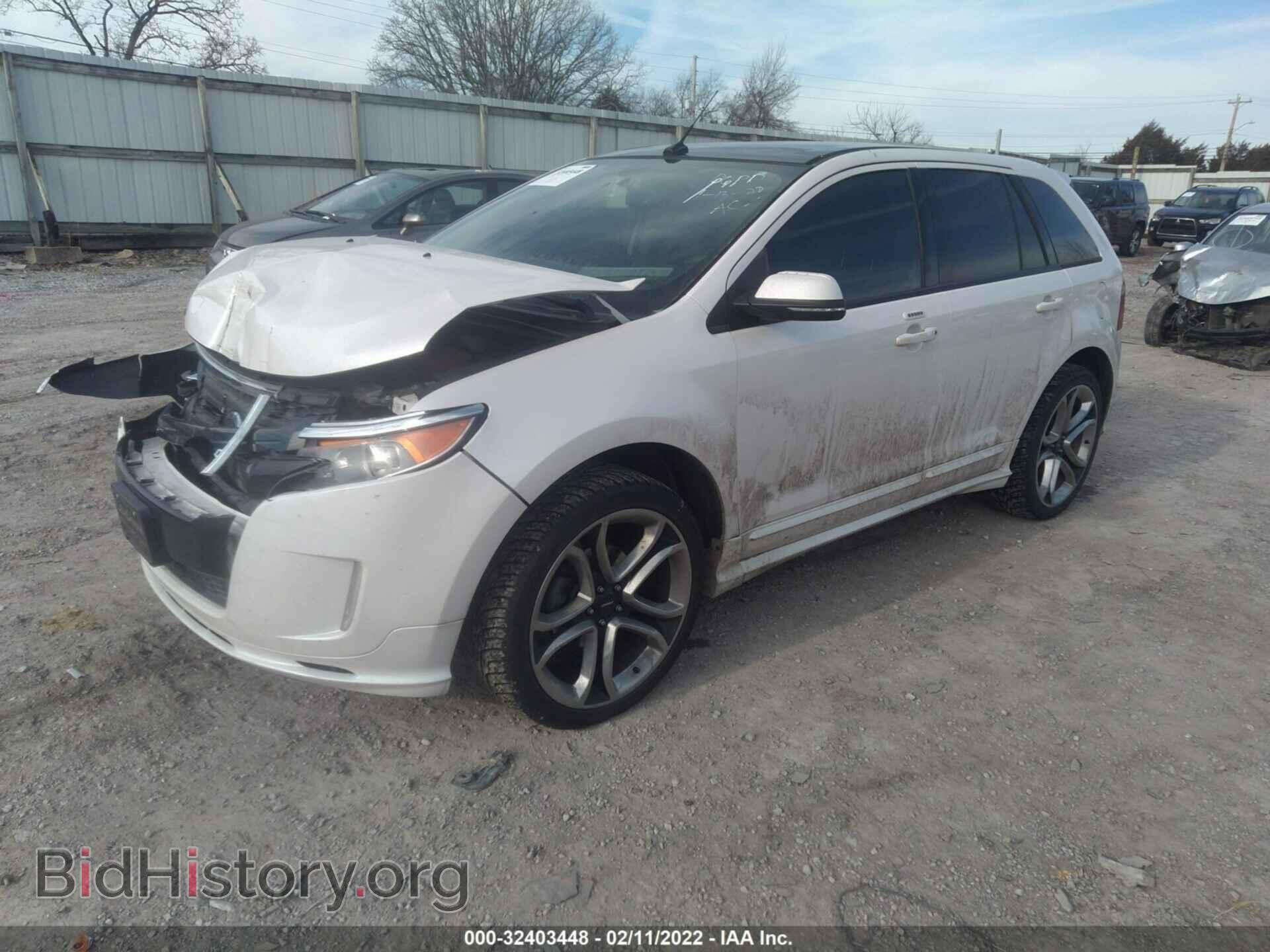 2013 FORD EDGE - VIN: 2FMDK4AK6DBC65508 - Фото 2