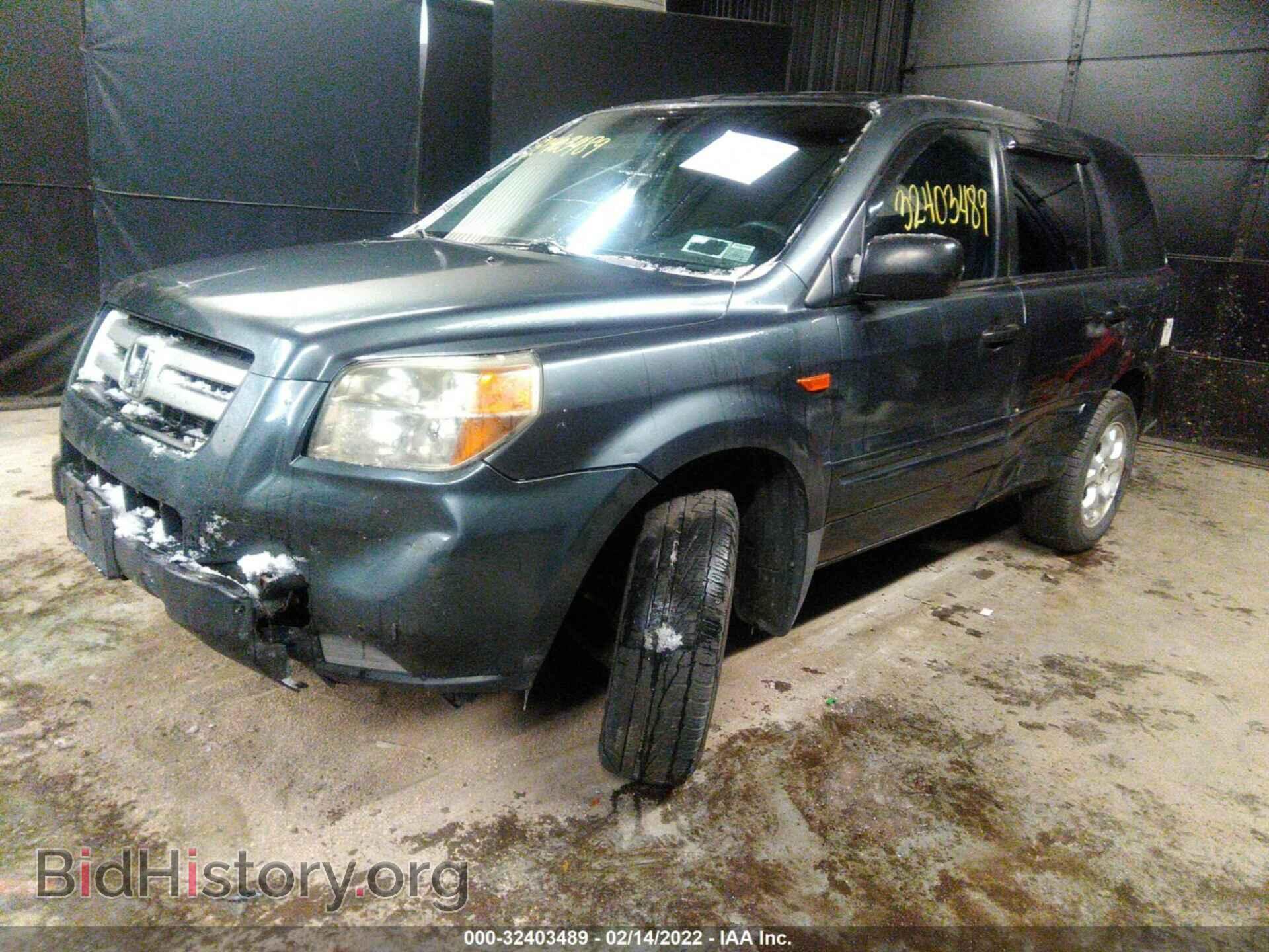 2006 HONDA PILOT - VIN: 2HKYF18136H503151 - Фото 2