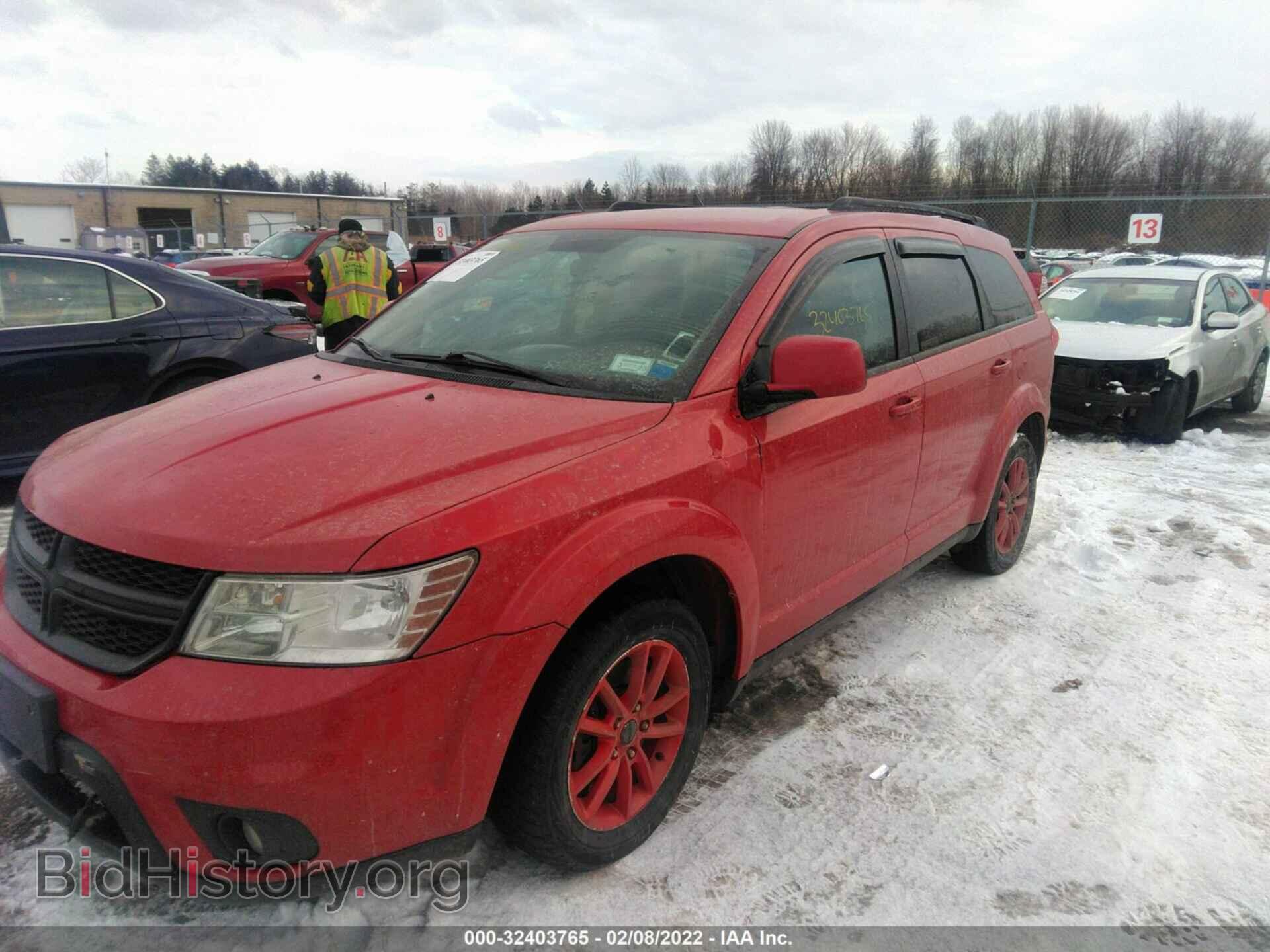 2014 DODGE JOURNEY - VIN: 3C4PDDBG9ET250934 - Фото 2