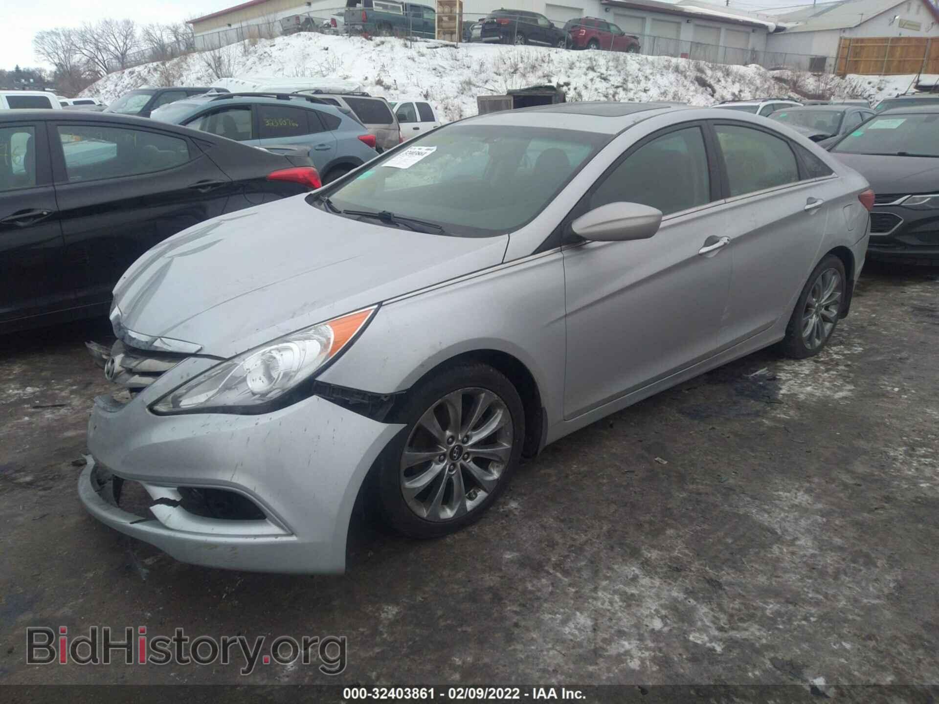 2012 HYUNDAI SONATA - VIN: 5NPEC4AC6CH376139 - Фото 2