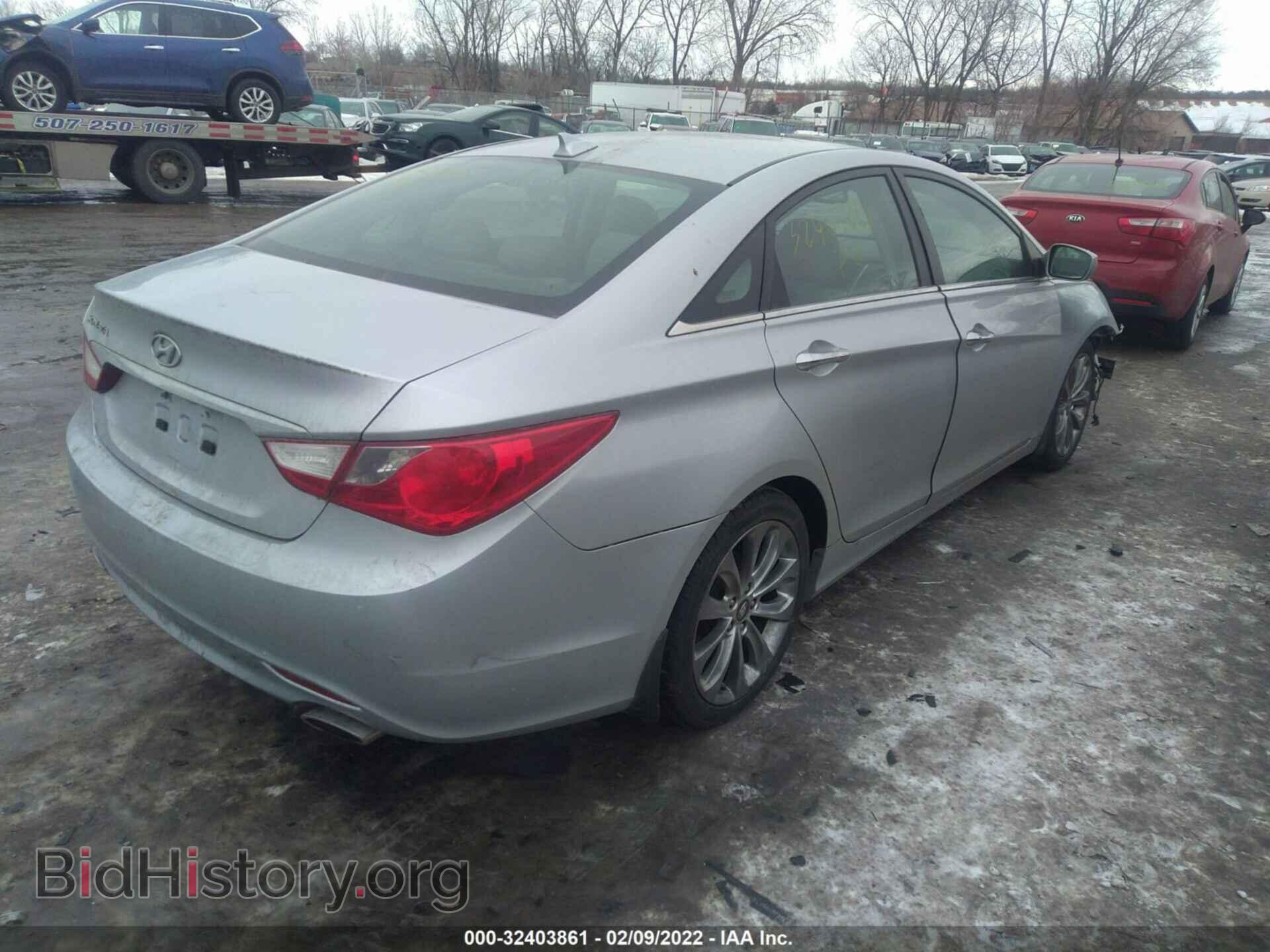 2012 HYUNDAI SONATA - VIN: 5NPEC4AC6CH376139 - Фото 4