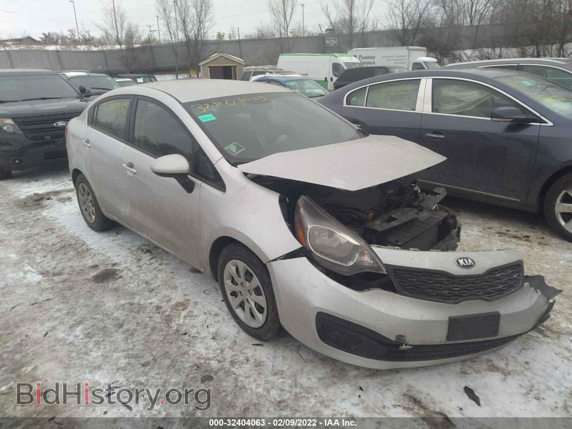Photo KNADM4A3XD6302014 - KIA RIO 2013